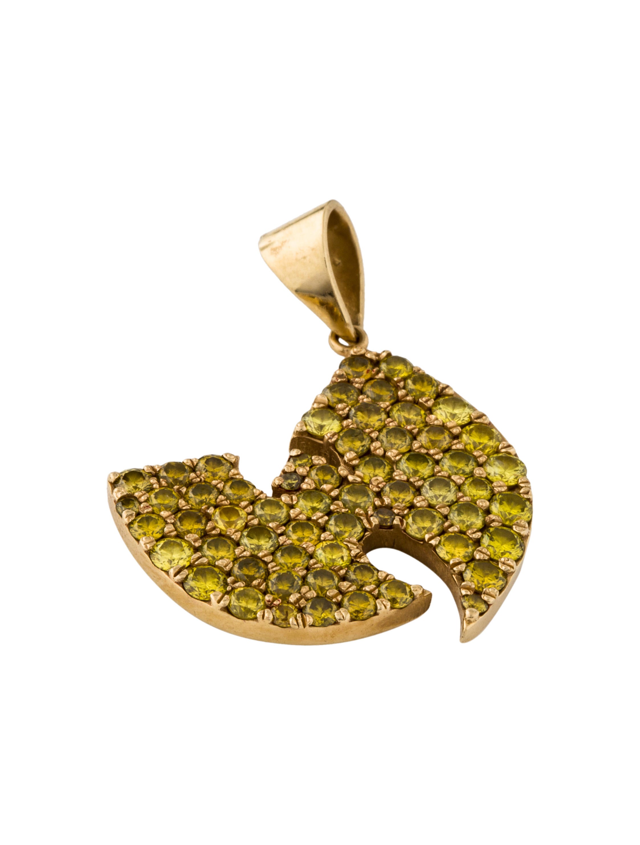 Pendant 14K Wu Tang Clan Diamond Pendant