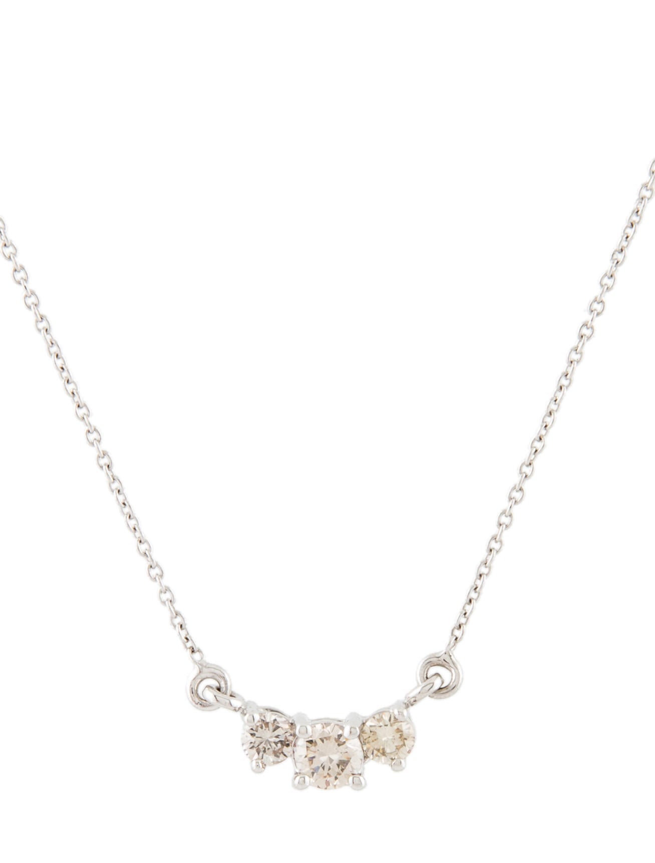 Brilliant Earth Diamond Pendant Sterling Silver Pendant Necklace