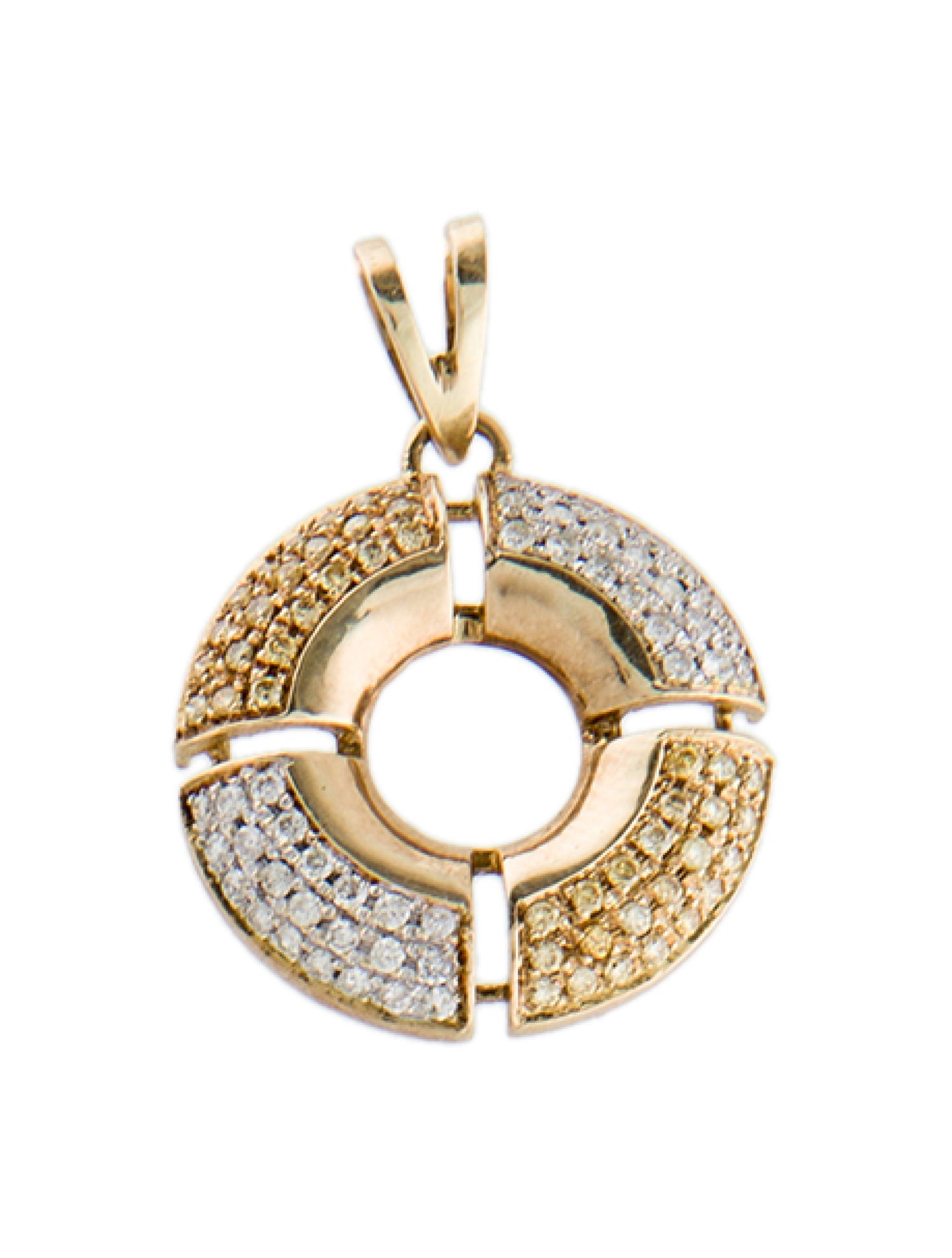 Pendant 14K Diamond Pendant