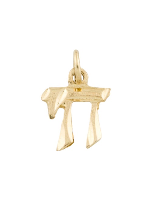 Pendant 14K Hebrew Chai Pendant