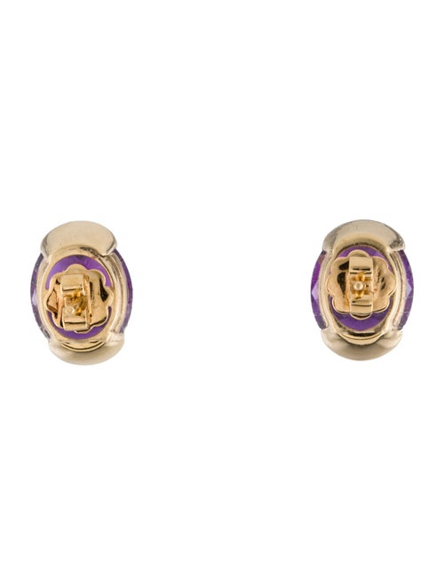 Pendant 18K Amethyst Pendant & Earring Set