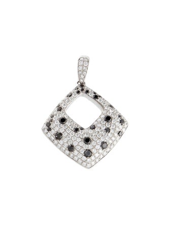 Pendant 18K Diamond Black & White Pendant