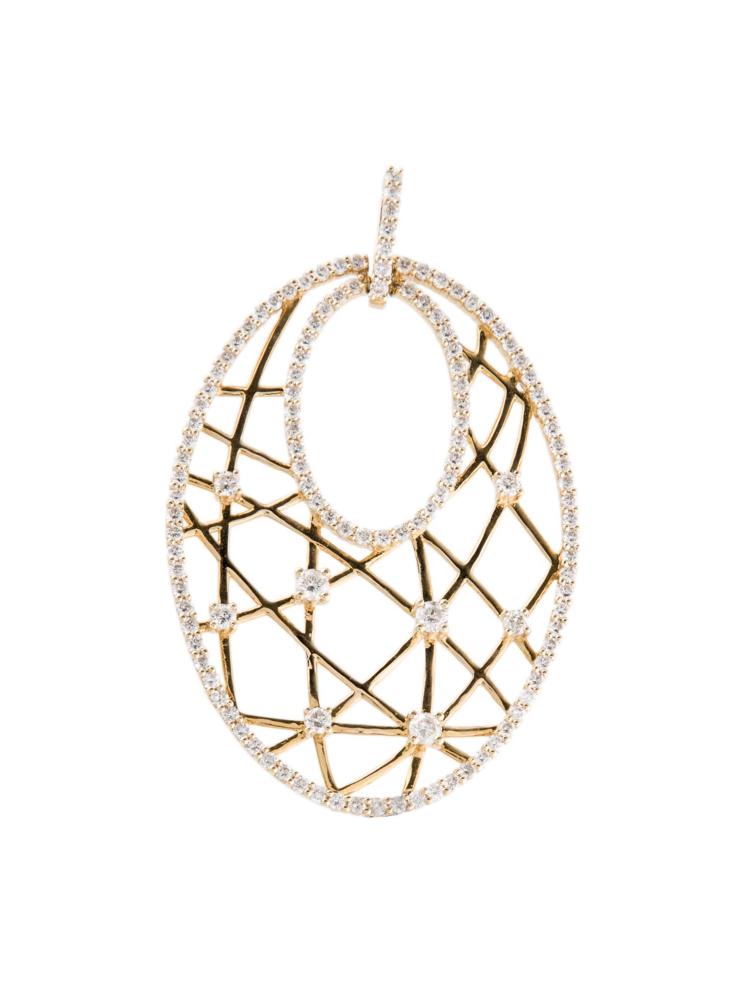 Pendant 14K 1.56ctw Diamond Pendant