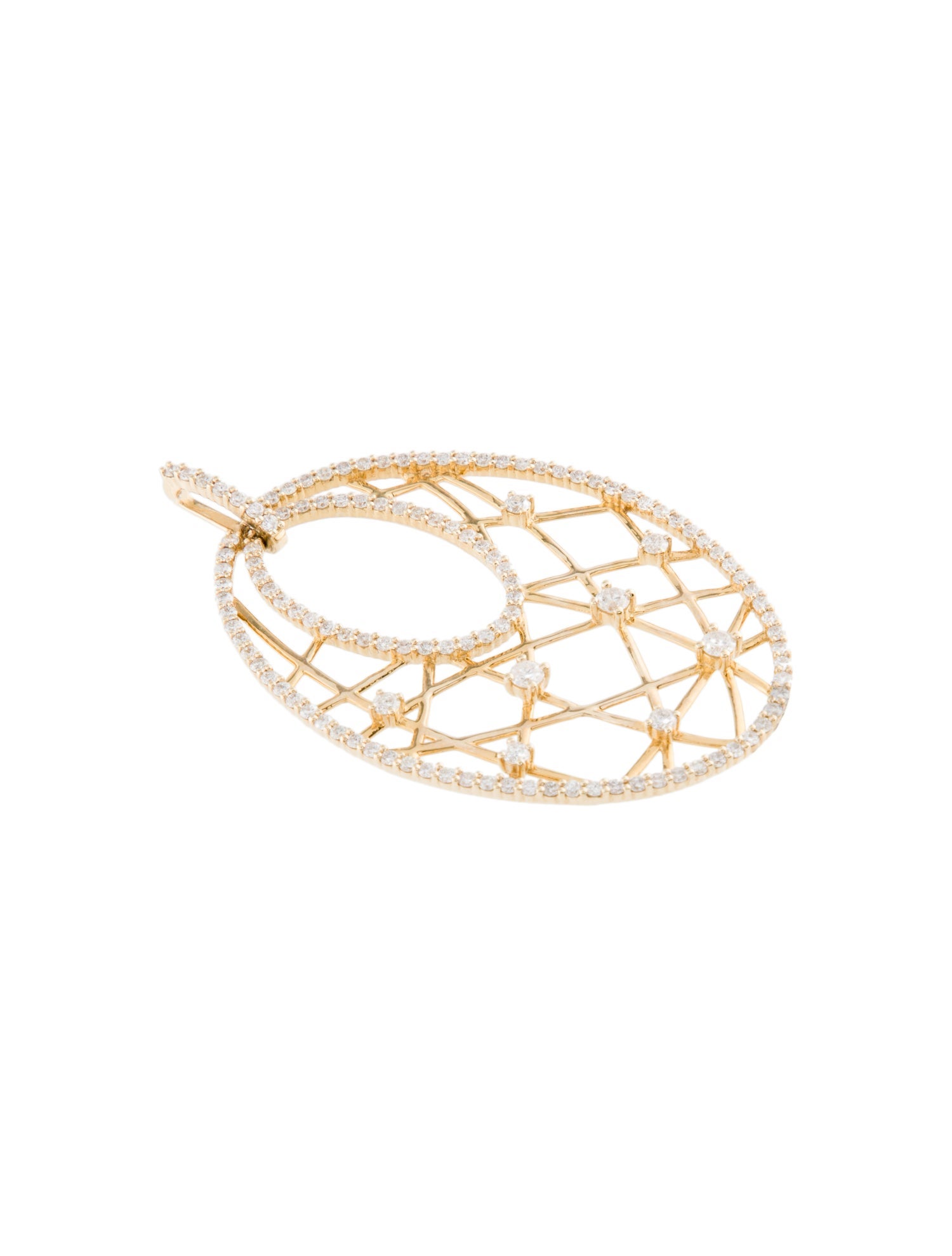 Pendant 14K 1.56ctw Diamond Pendant