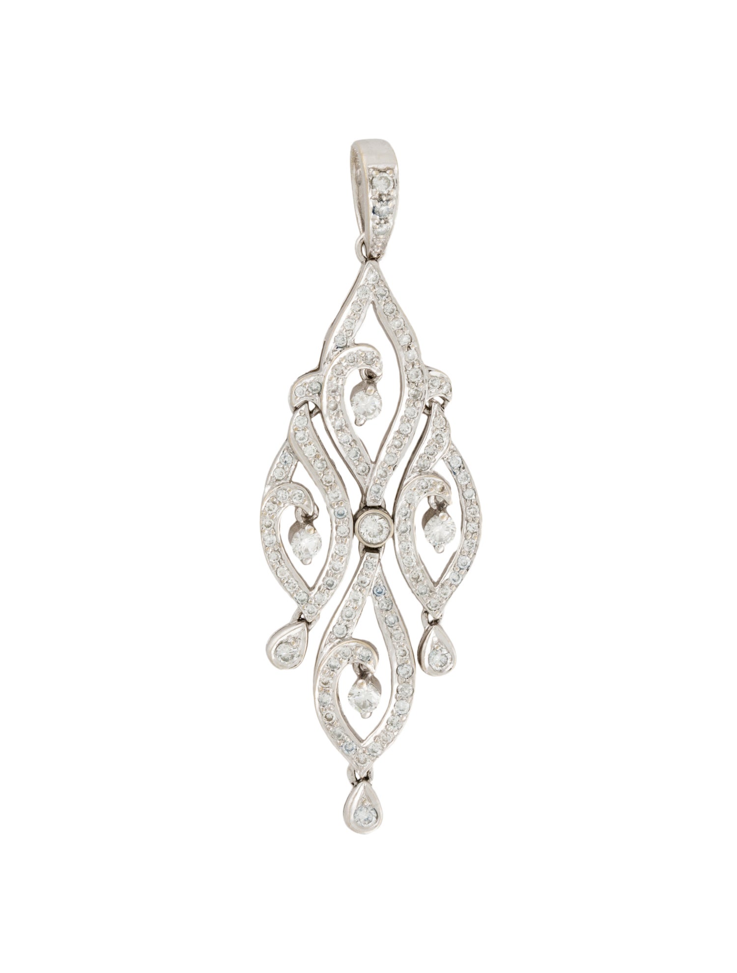 Pendant 18K 1.07ctw Diamond Pendant