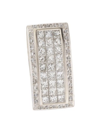 Pendant 18K 1.53ctw Diamond Slide Pendant