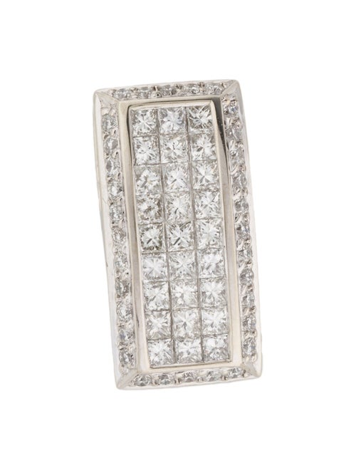 Pendant 18K 1.53ctw Diamond Slide Pendant