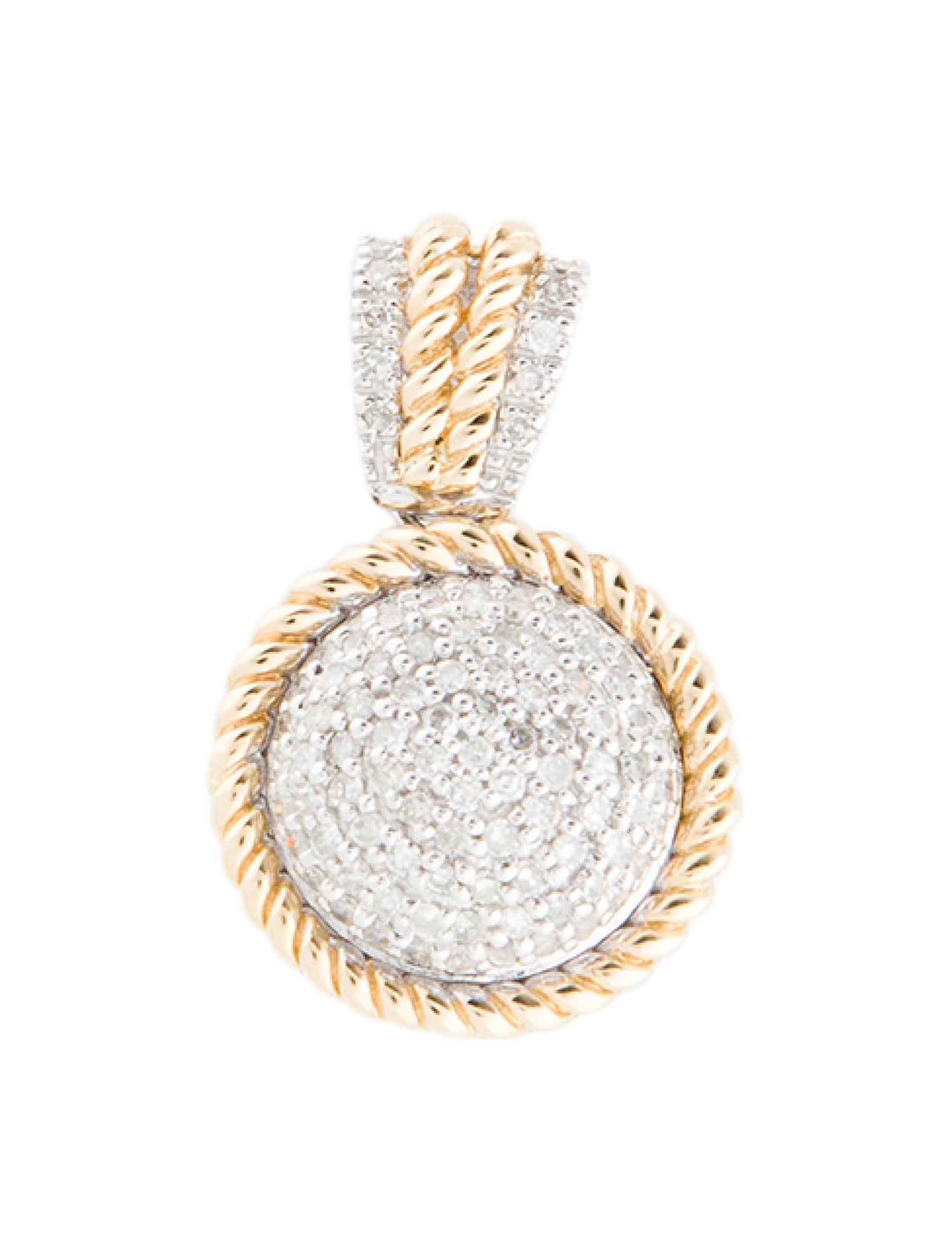 Pendant 14K Diamond Pendant