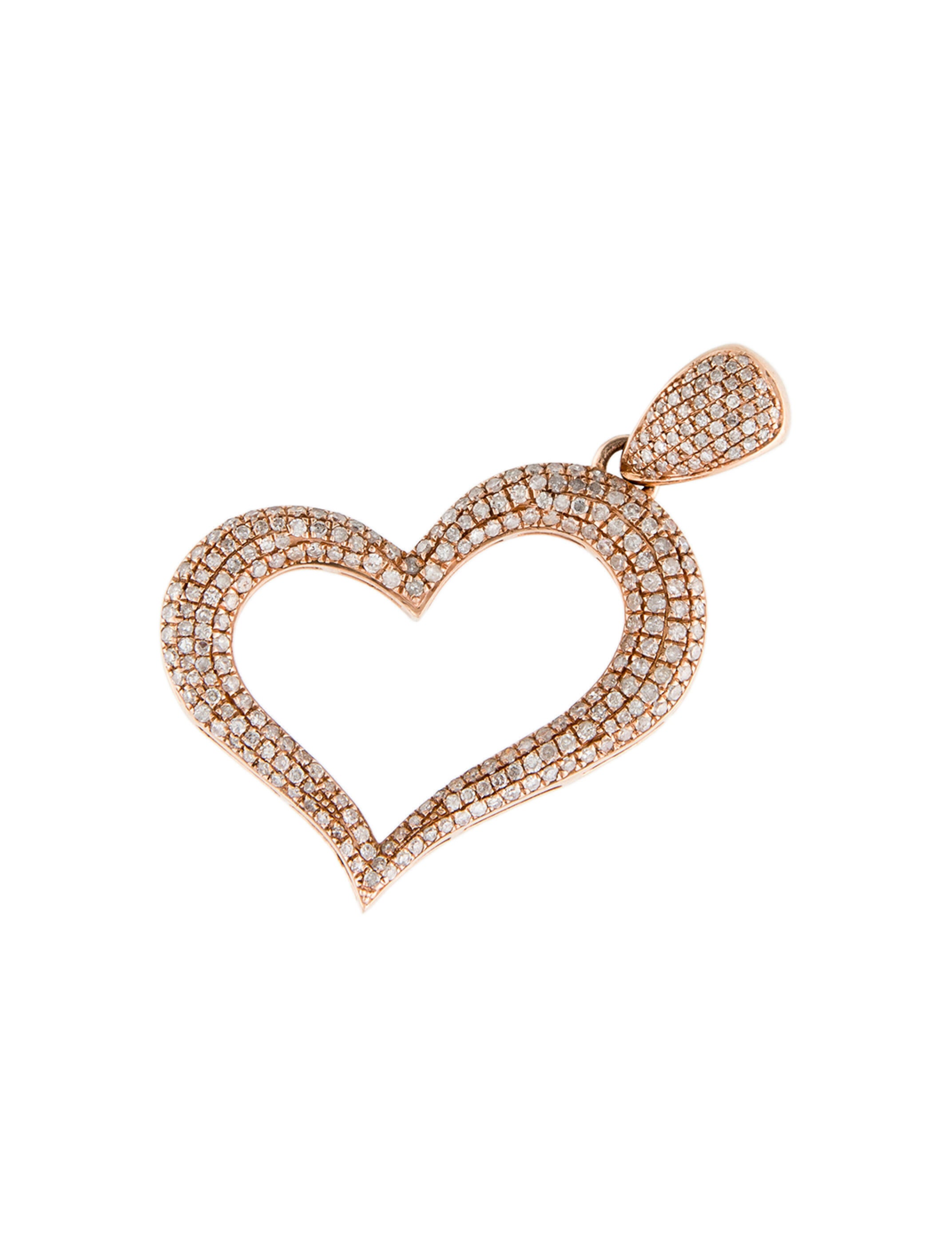 Pendant 14K 1.48ctw Diamond Pendant