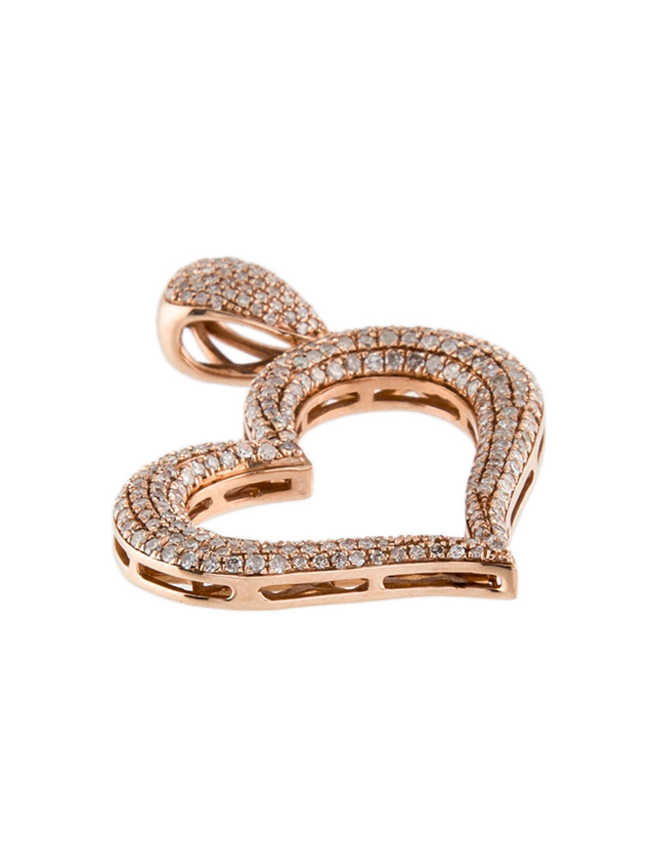 Pendant 14K 1.48ctw Diamond Pendant