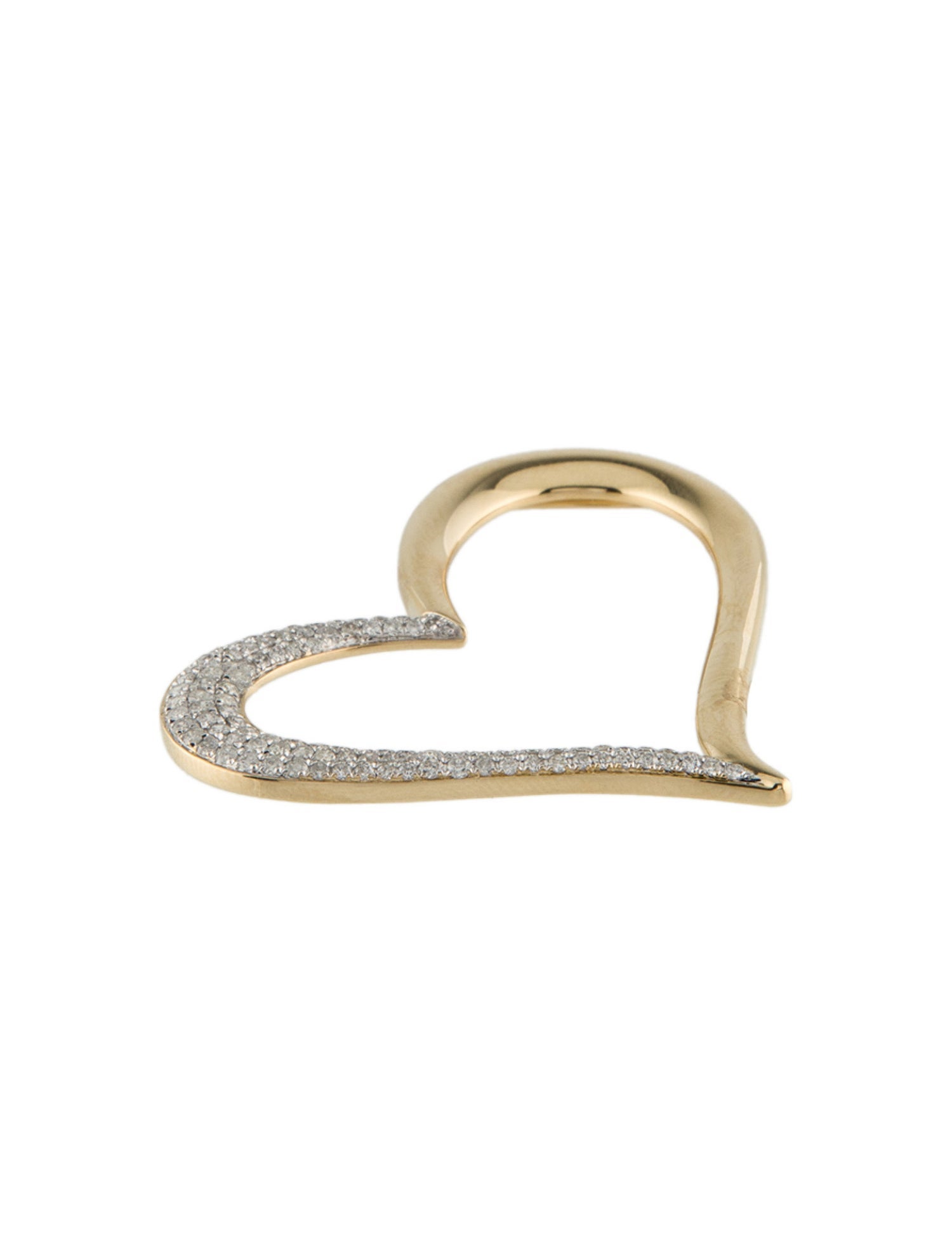 Pendant 14K Diamond Heart Pendant