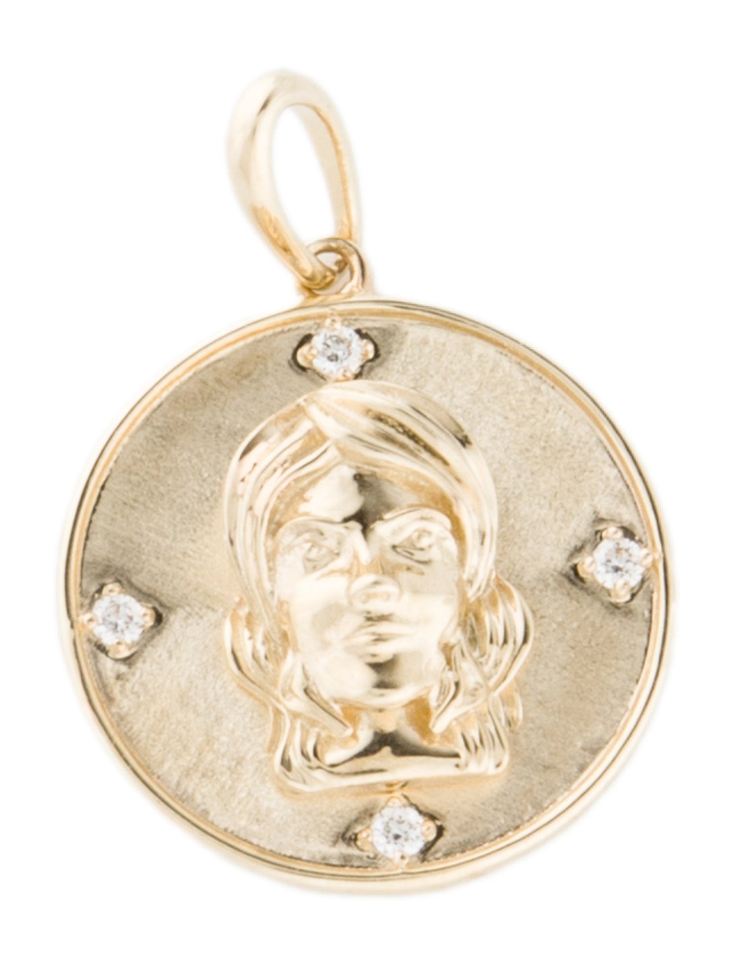 Pendant 14K Diamond Pendant