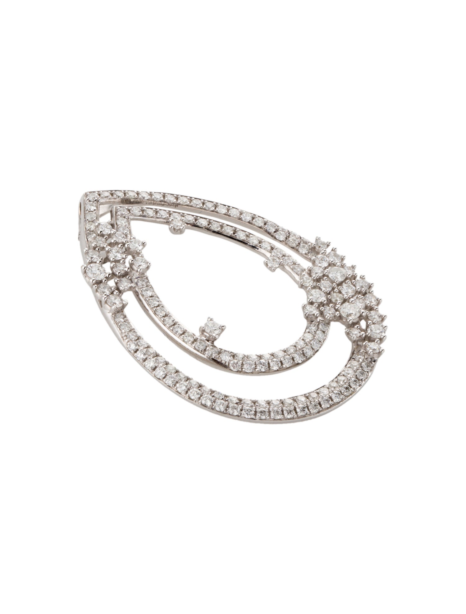 Pendant 14K 1.95ctw Diamond Pear Shape Pendant