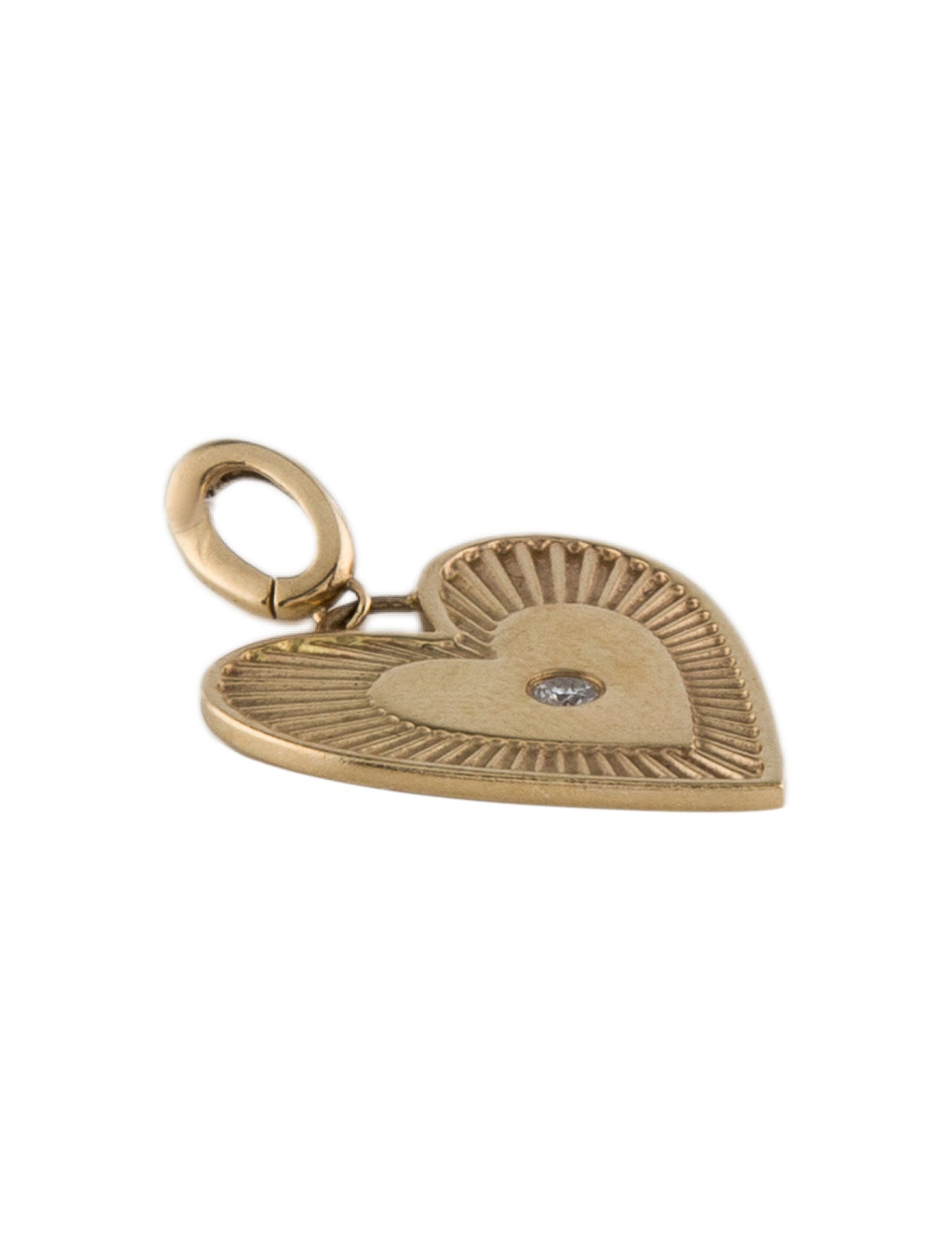 Pendant 14K Diamond Heart Pendant