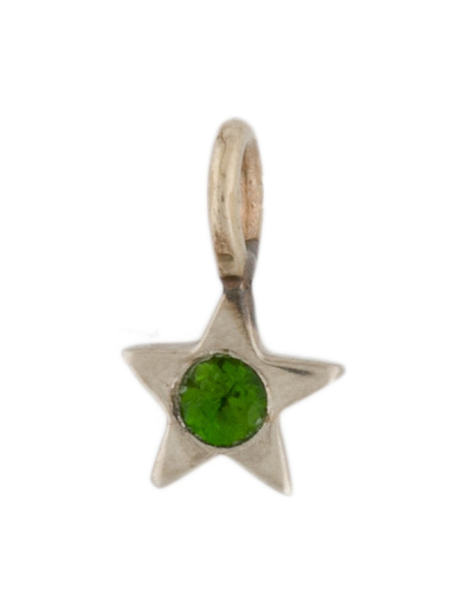 Pendant Diopside Star Charm Pendant