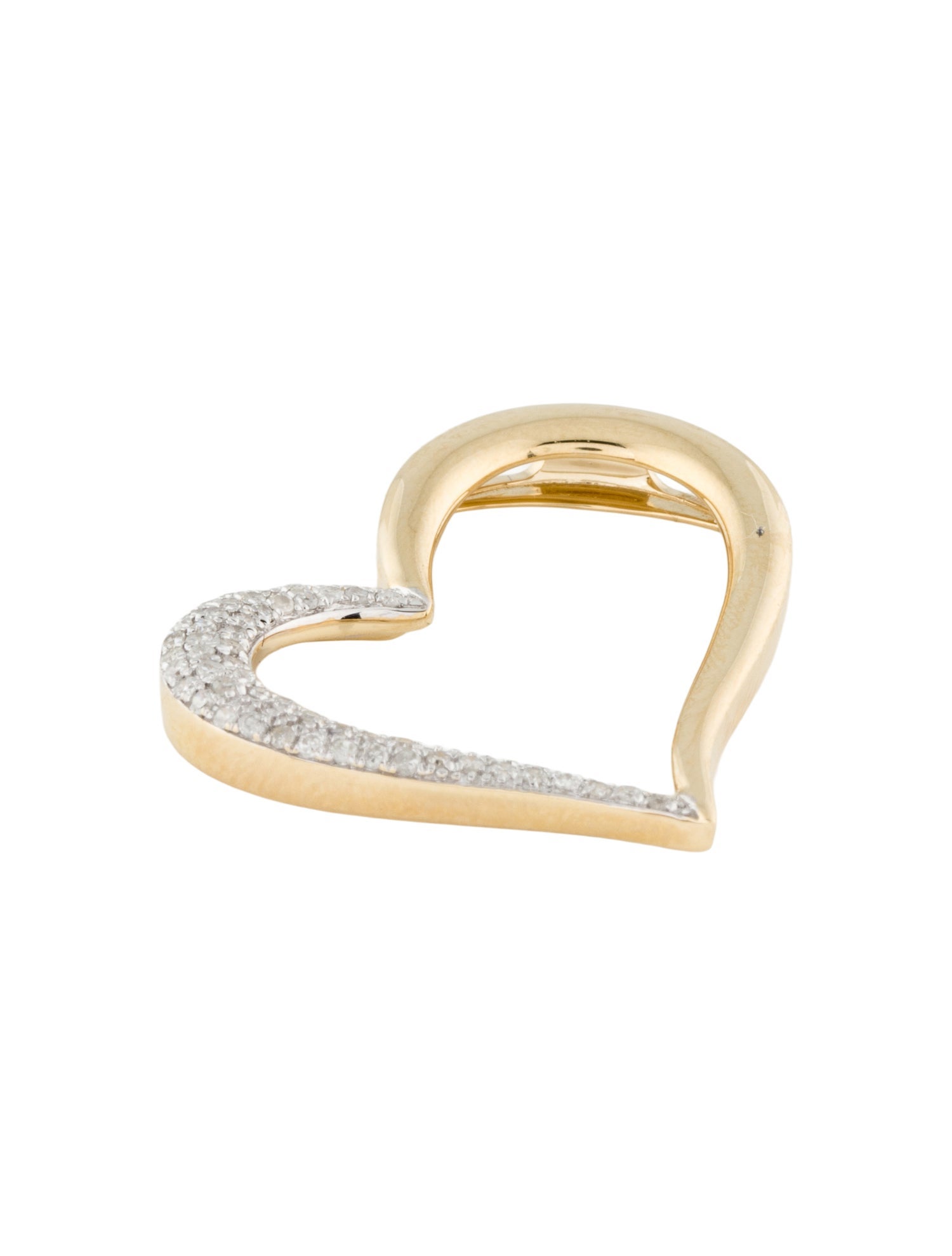 Pendant 14K Diamond Heart Pendant