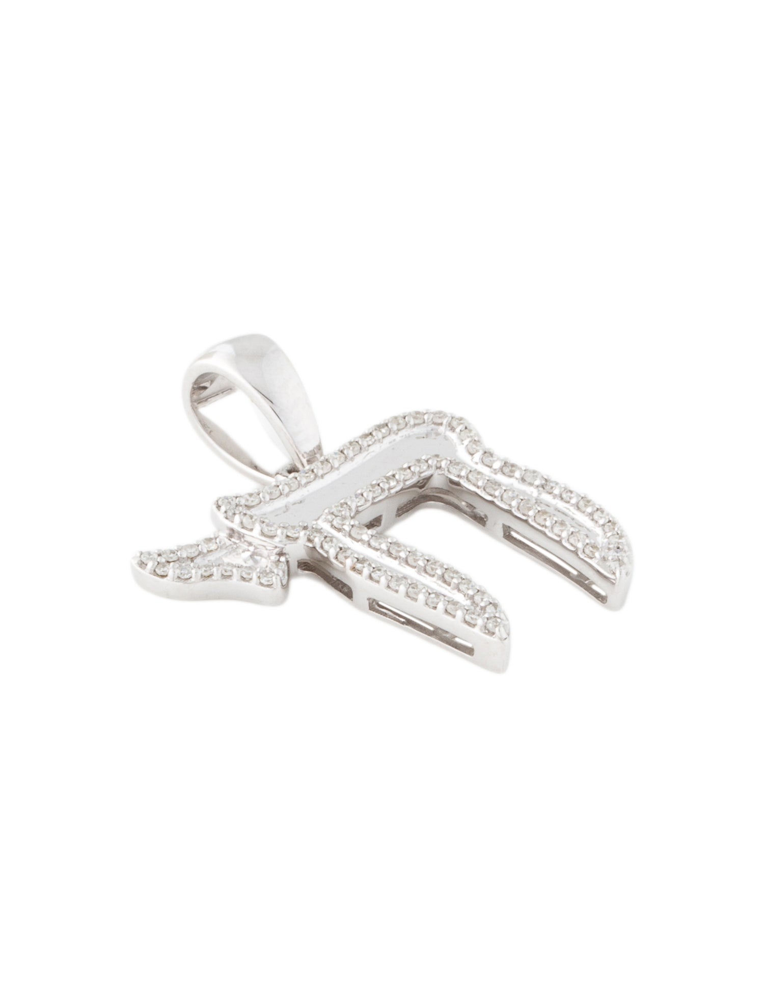 Pendant 14K Diamond Chai Pendant