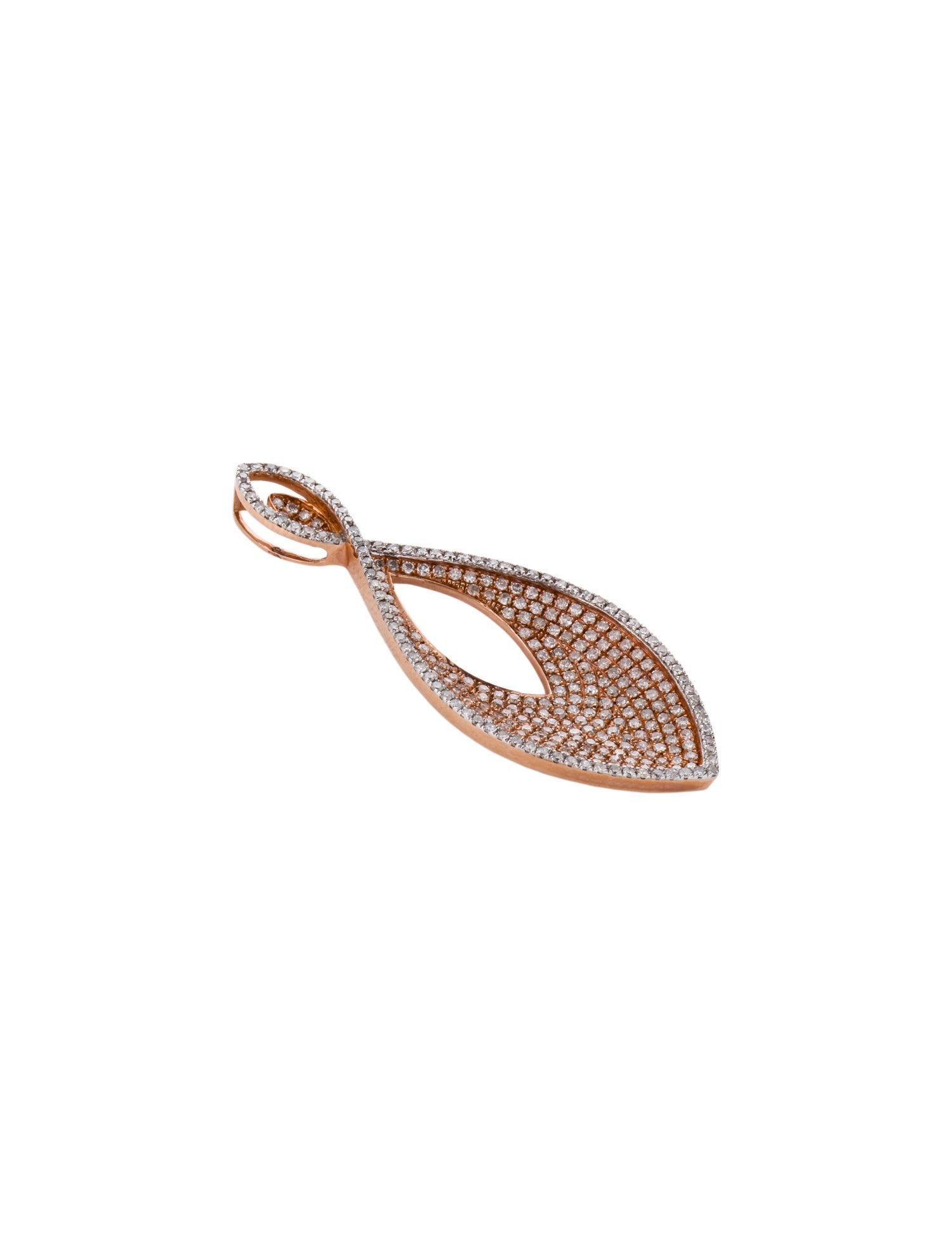 Pendant 14K 1.15ctw Dimond Pendant