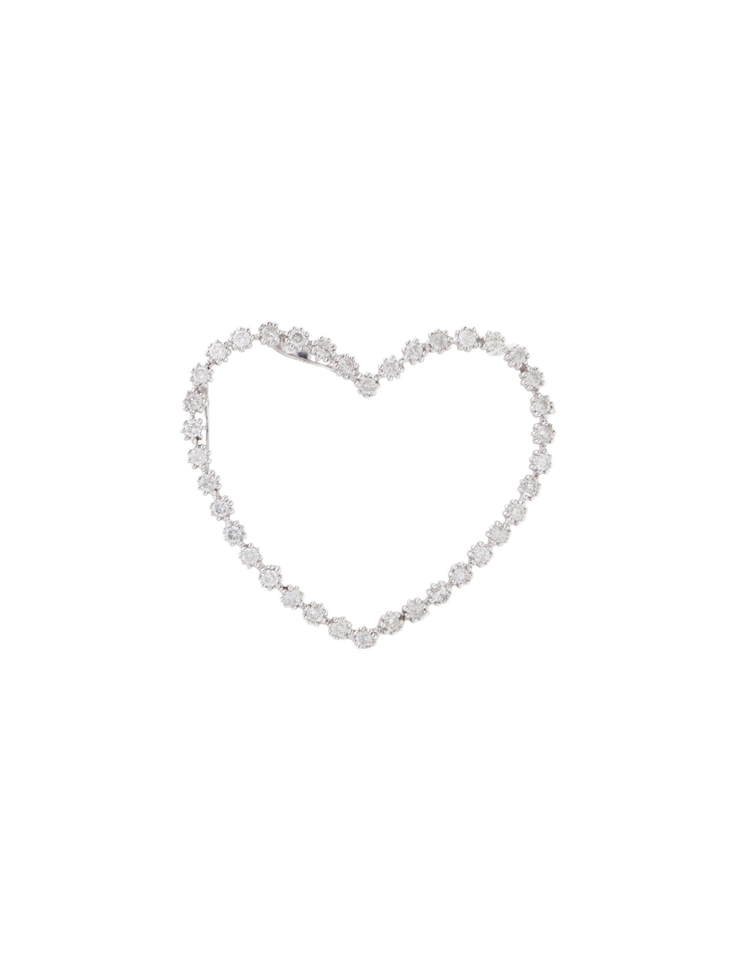 Pendant 14K Diamond Heart Pendant