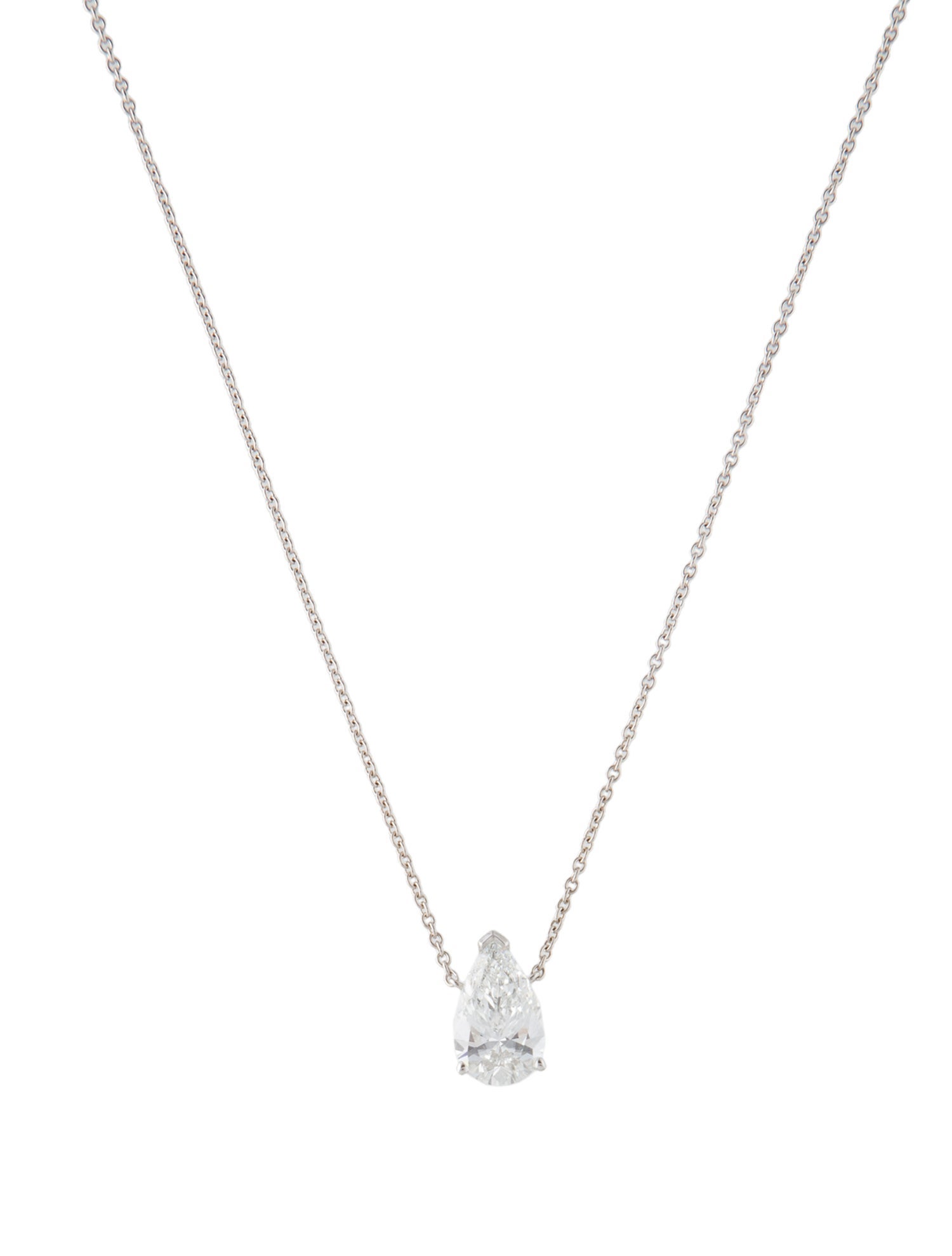 Pendant 14K 2.01ct Lab-Grown Diamond Solitaire