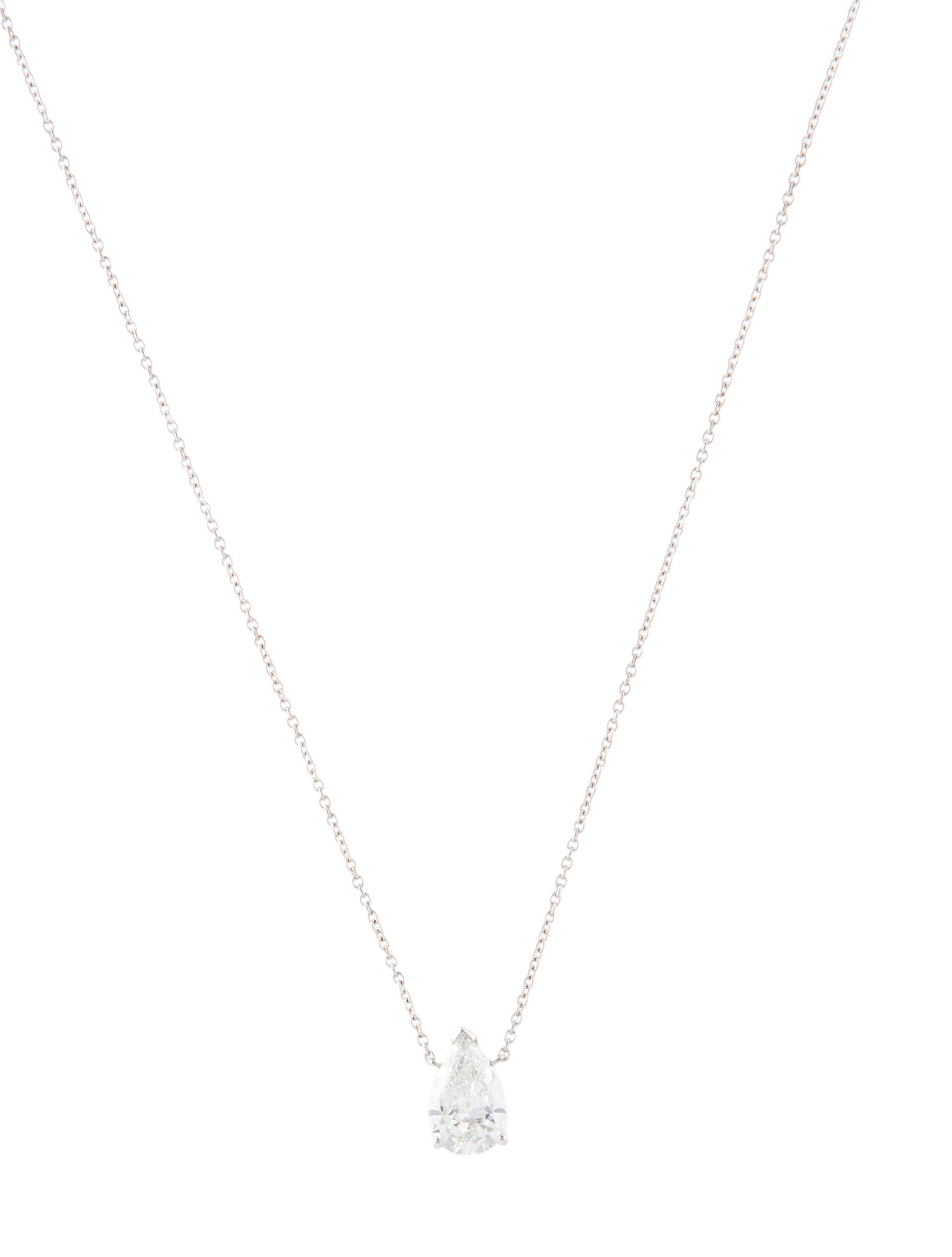 Pendant 14K 2.01ct Lab-Grown Diamond Solitaire