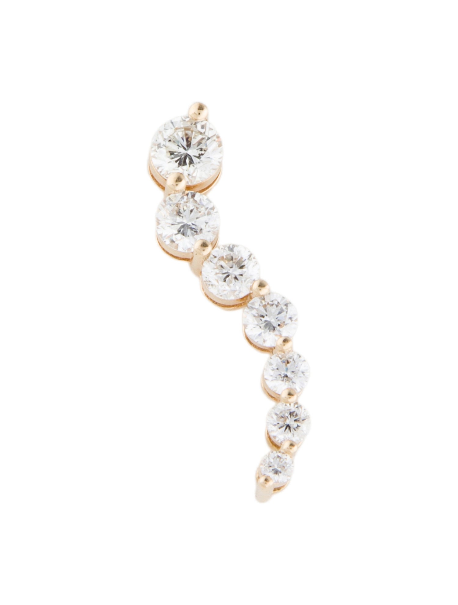 Pendant 14K 1.42ctw Diamond Graduated Pendant