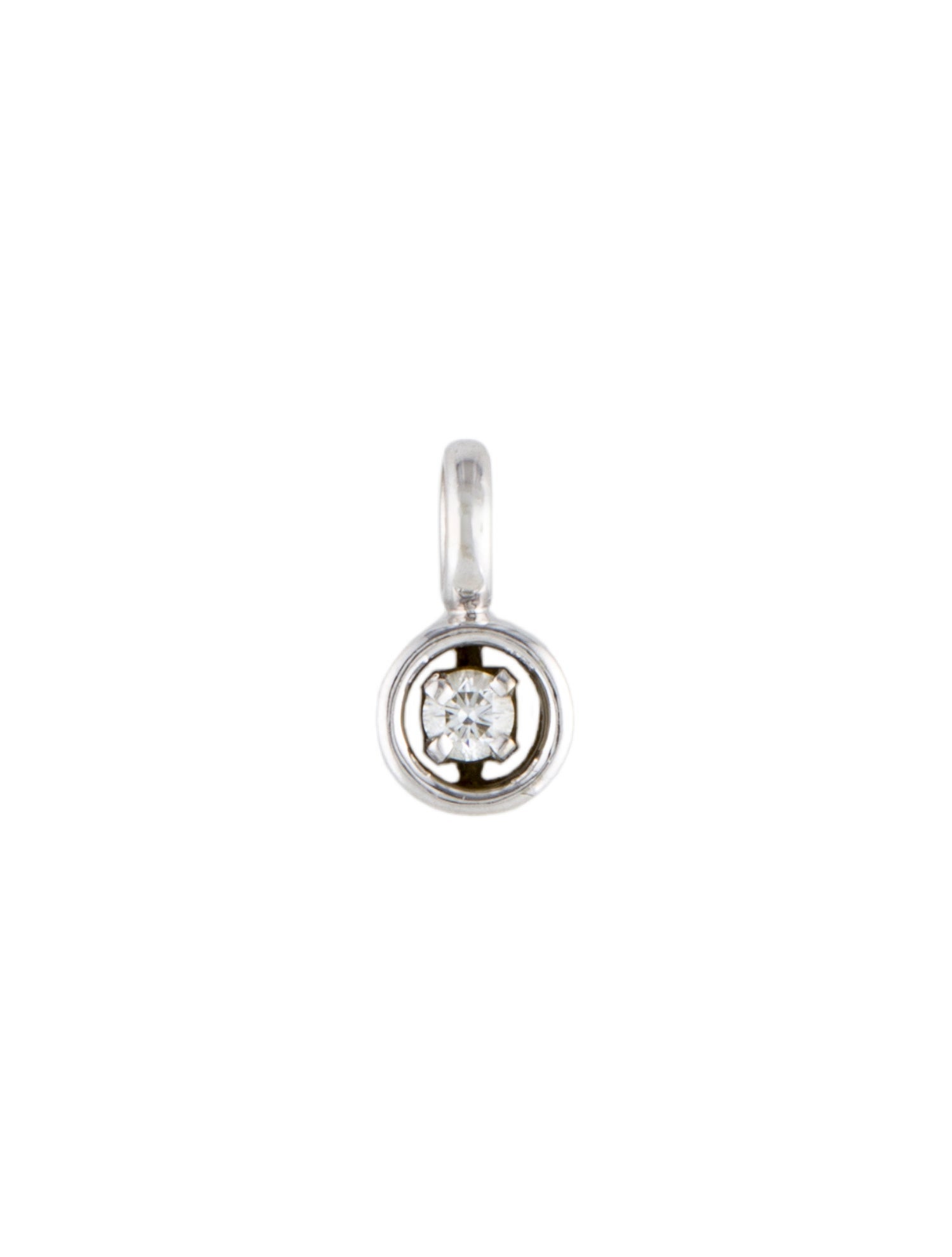Pendant 18K Diamond Solitaire Pendant
