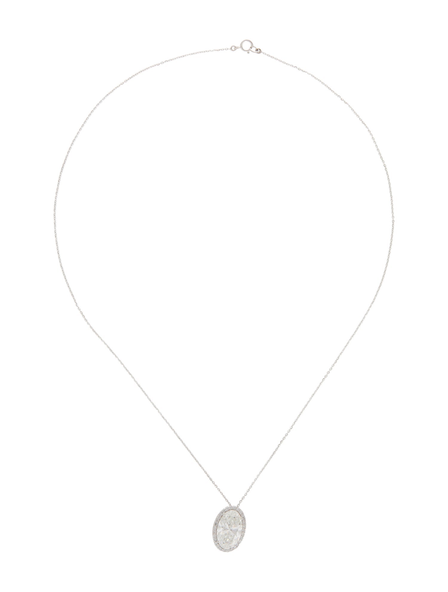 Pendant 14K Diamond Pendant Necklace