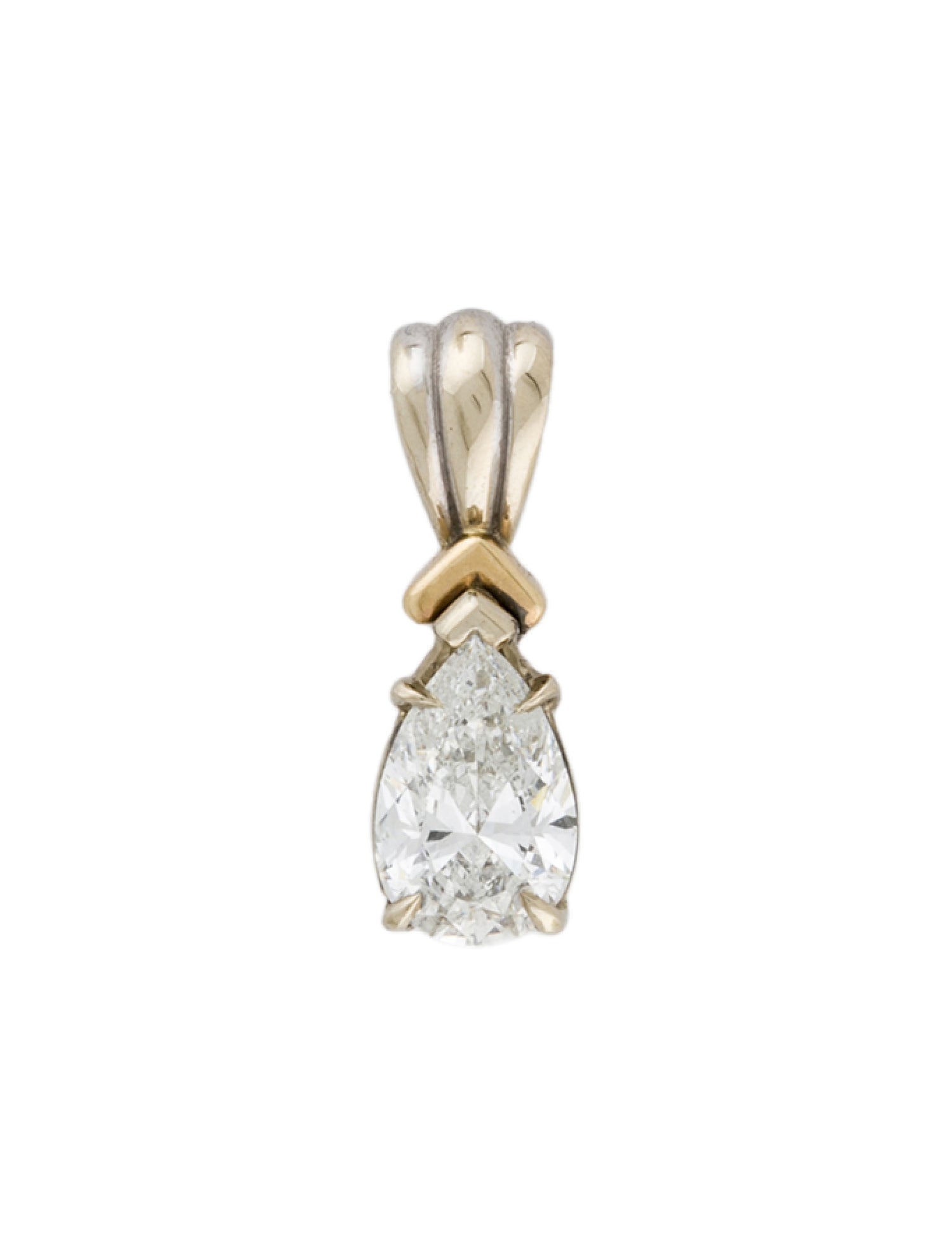 Pendant 14K 1.71ct Lab-Grown Diamond Pendant