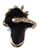 Pendant Steve Walters 14K Onyx & Diamond Africa Pendant Brooch