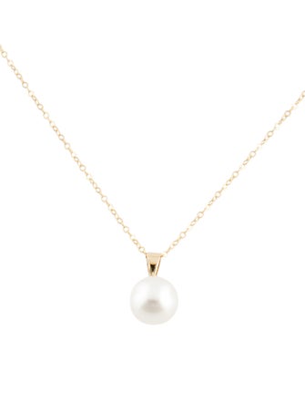 Pendant 14K Pearl Pendant Necklace