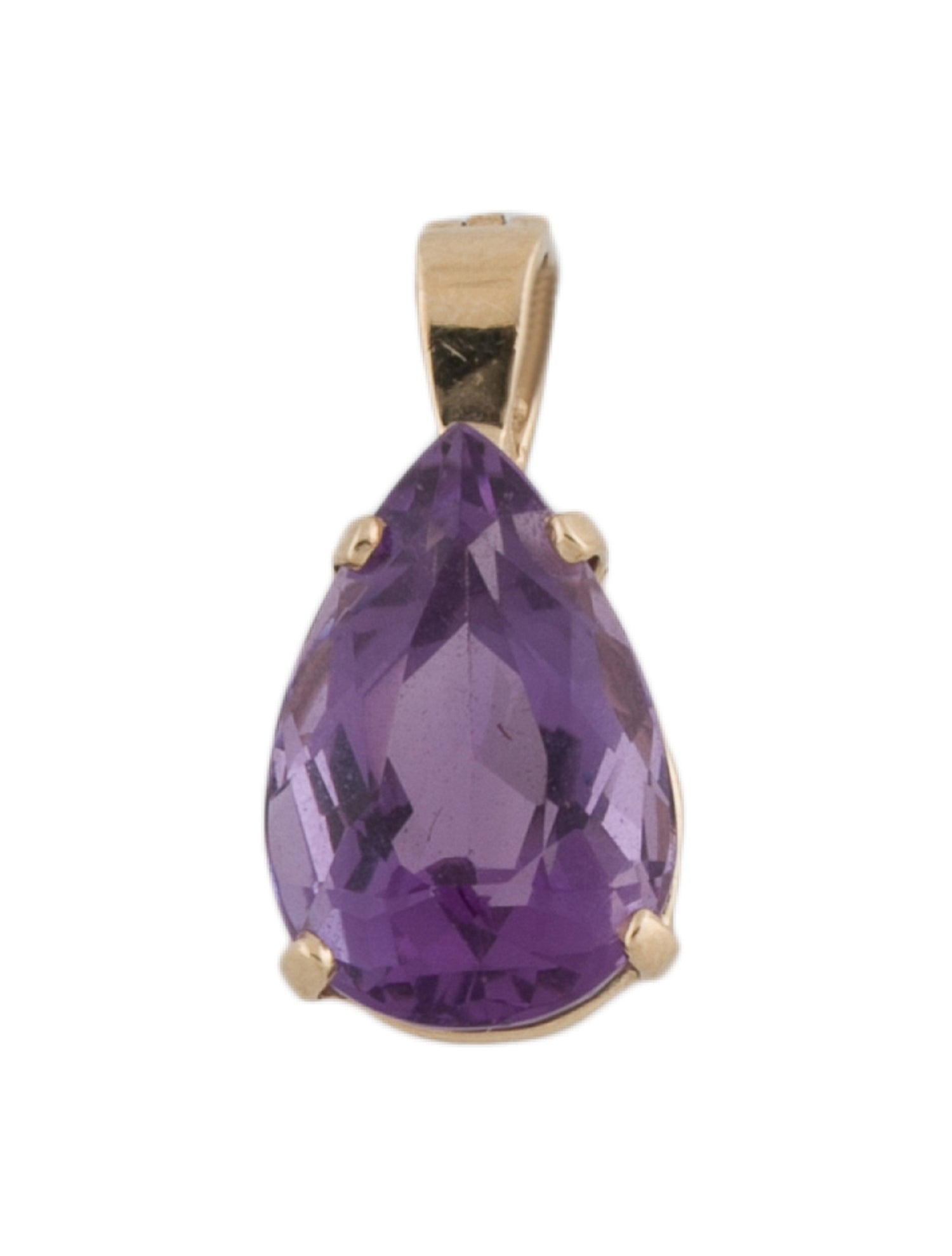 Pendant 14K Amethyst Pendant