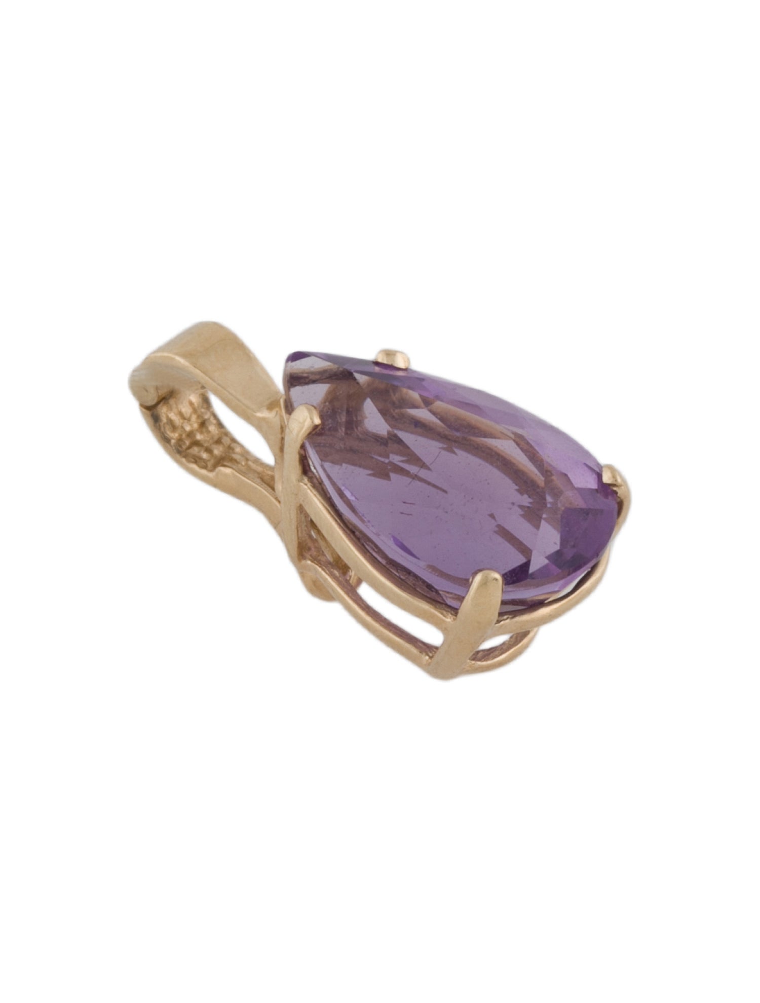 Pendant 14K Amethyst Pendant