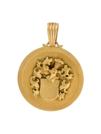 Pendant 18K Trene Crest Pendant