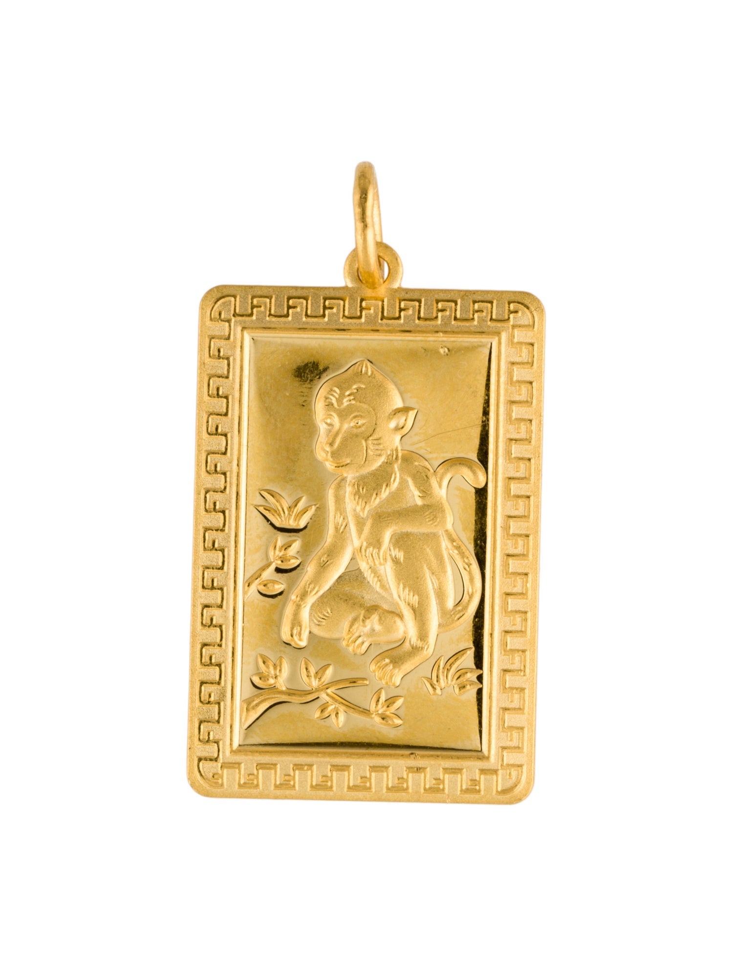 Pendant 24K Monkey
