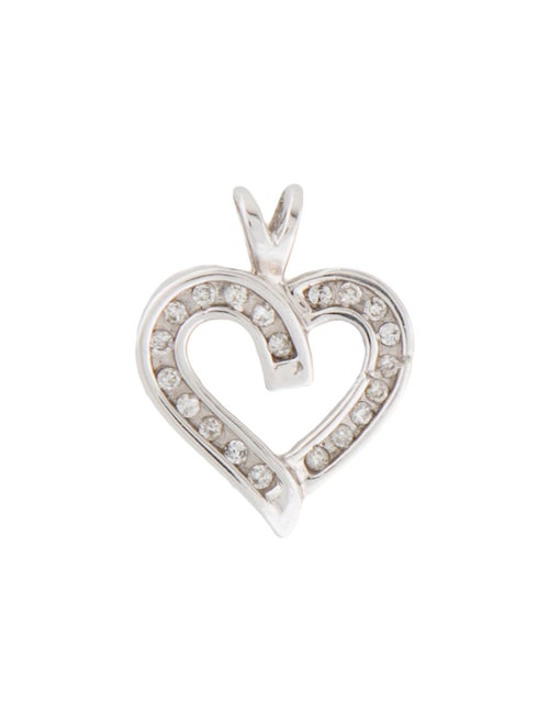 Pendant 14K Diamond Heart Pendant
