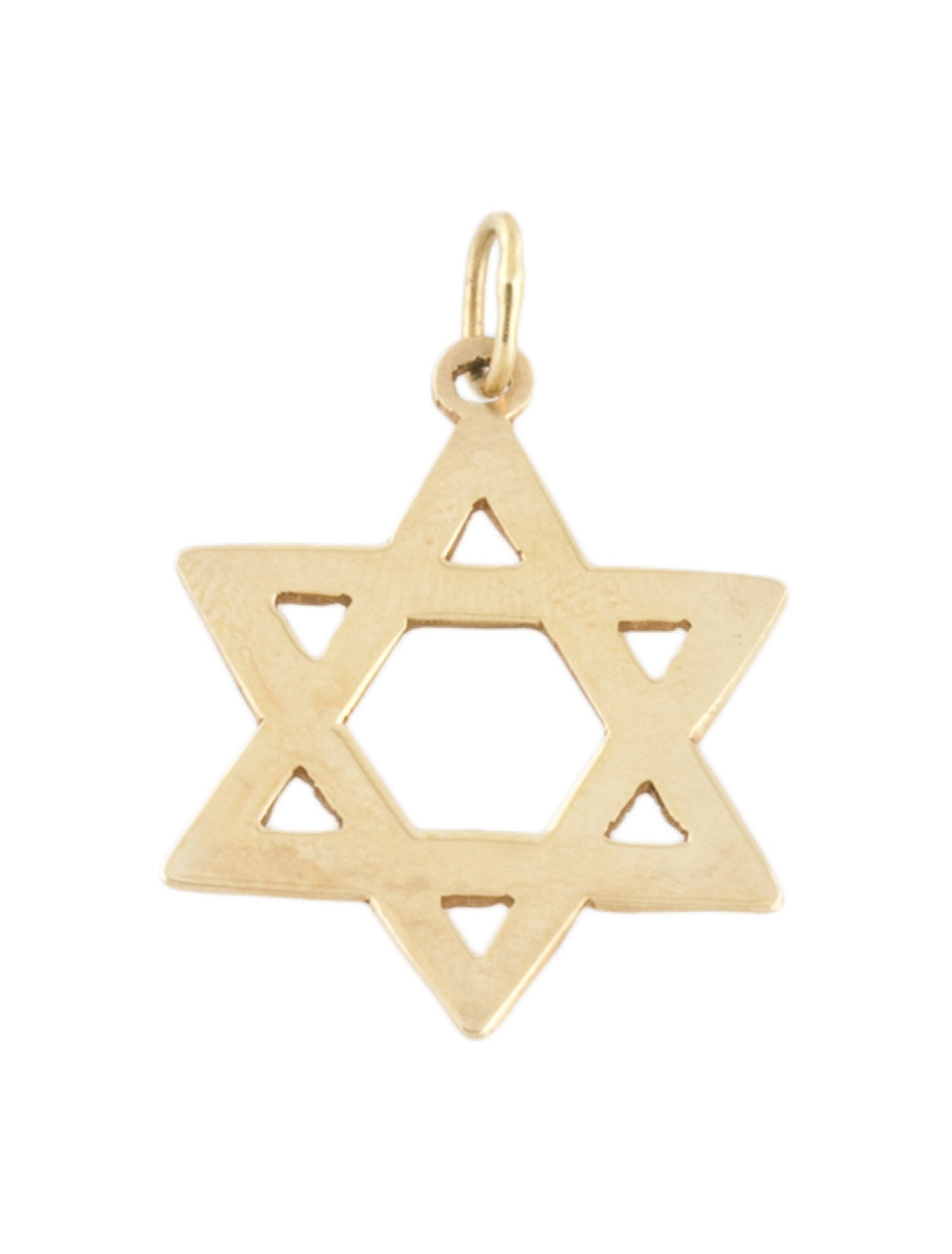 Pendant 14K Star of David Charm