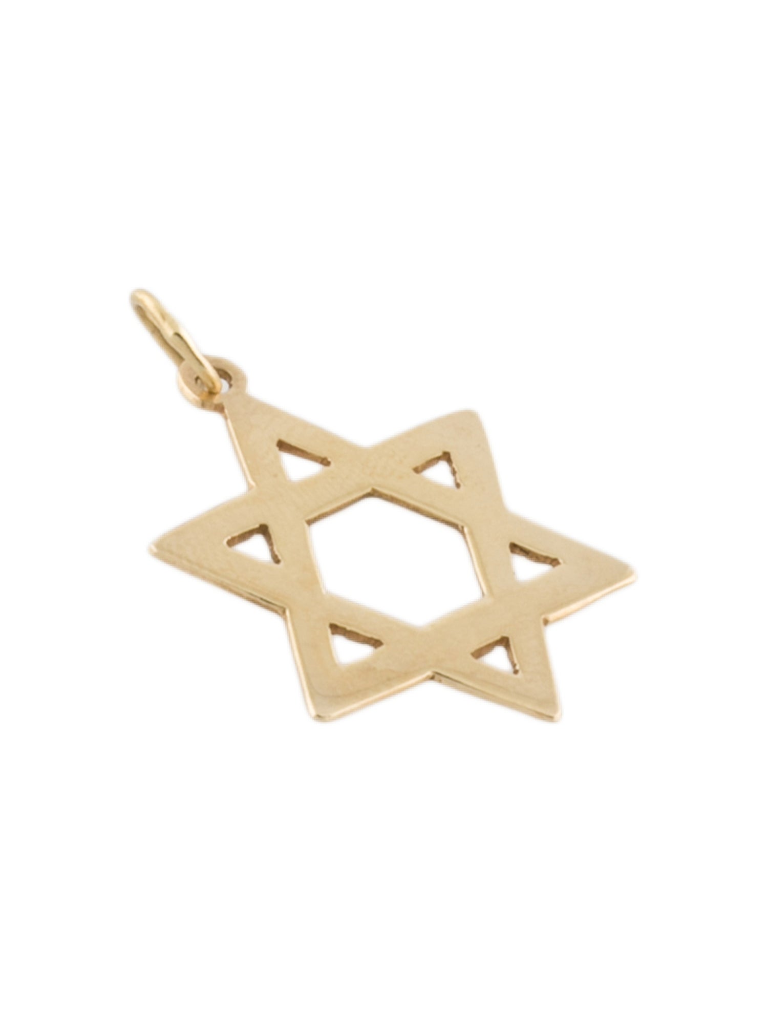 Pendant 14K Star of David Charm