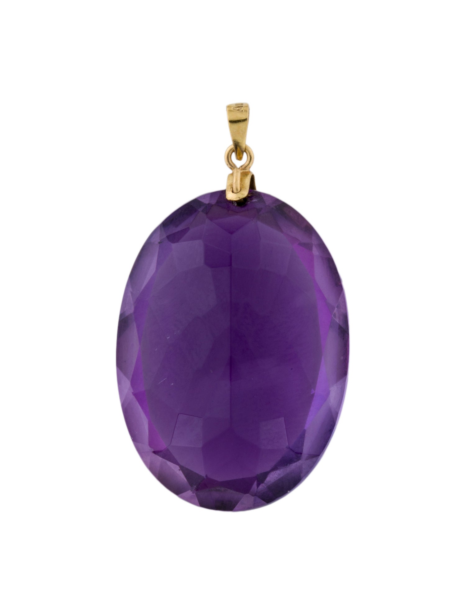 Pendant 18K Amethyst