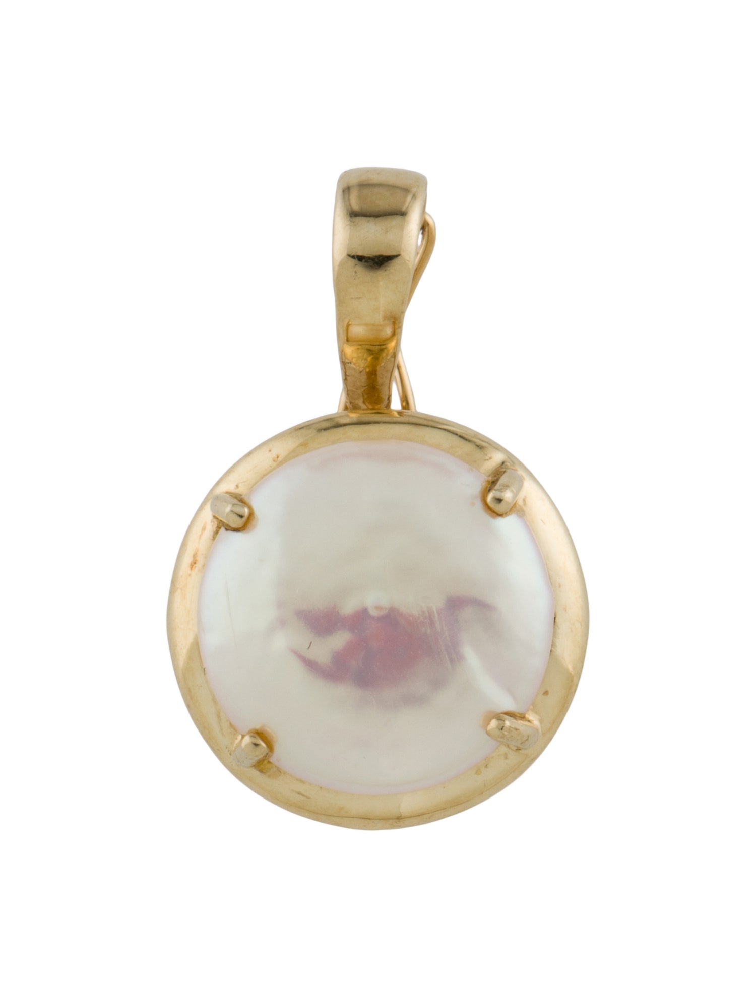 Pendant 14K Pearl Enhancer Pendant