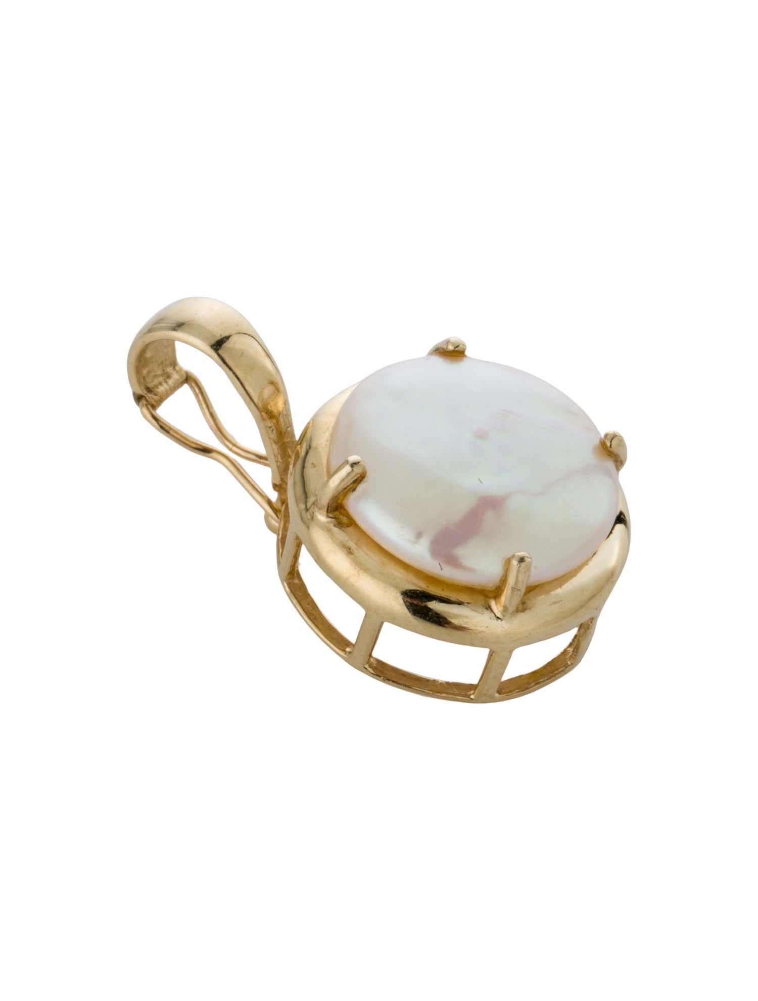 Pendant 14K Pearl Enhancer Pendant