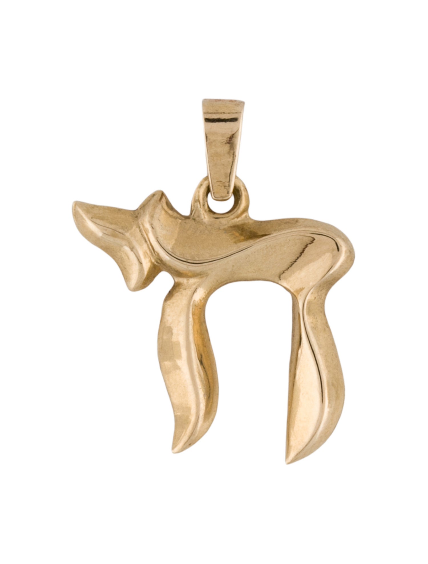 Tiffany & Co. 18K Yellow Gold Eiffel Tower Charm Pendant w