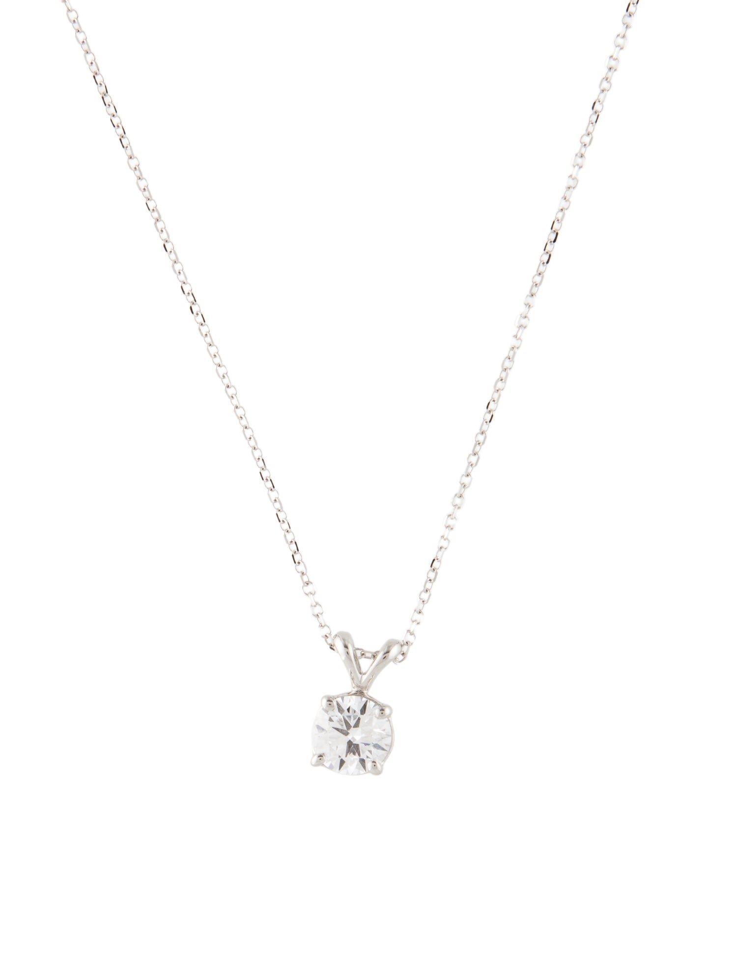 Pendant 14K Lab-Grown Diamond Pendant Necklace
