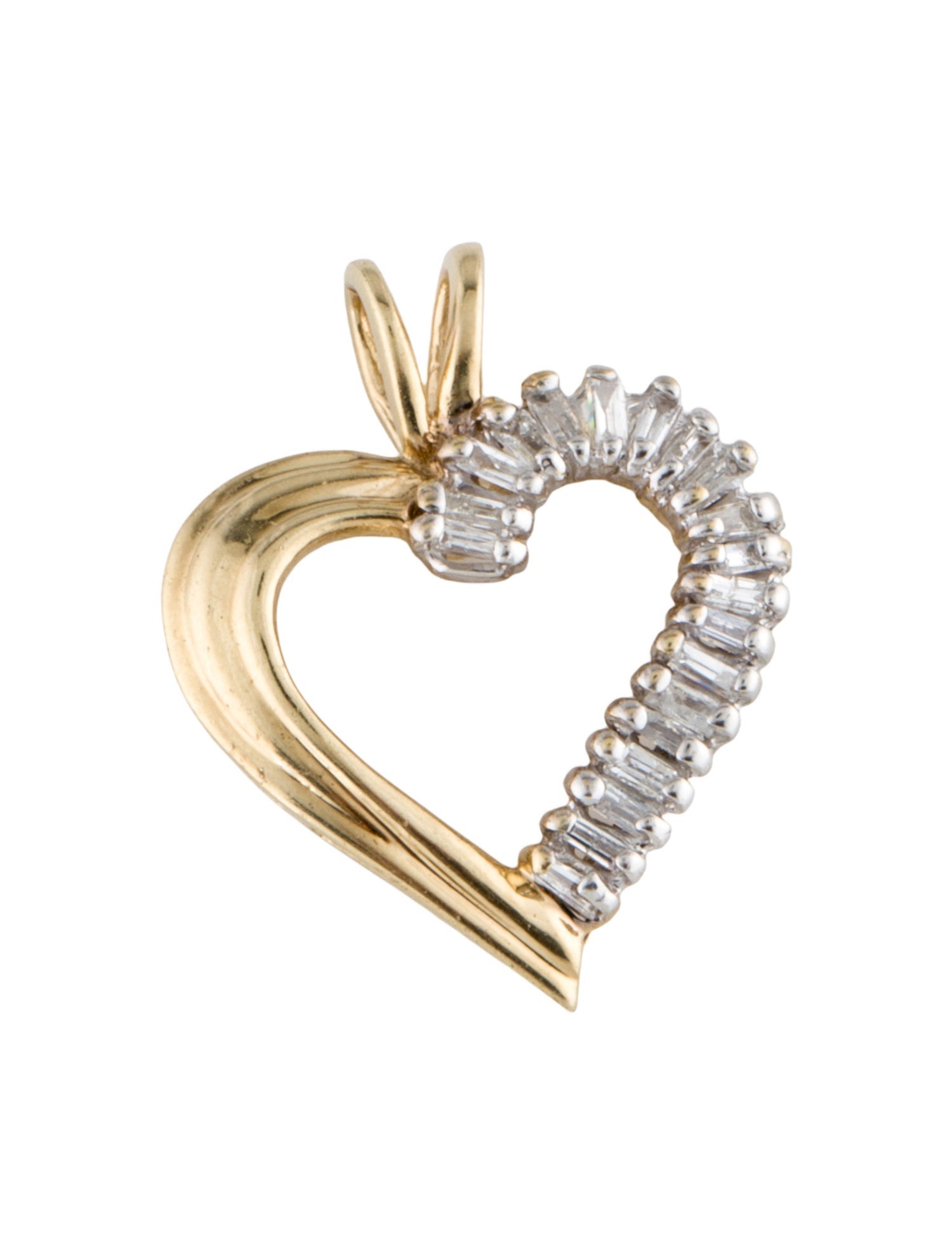 Pendant 10K Diamond Heart Pendant