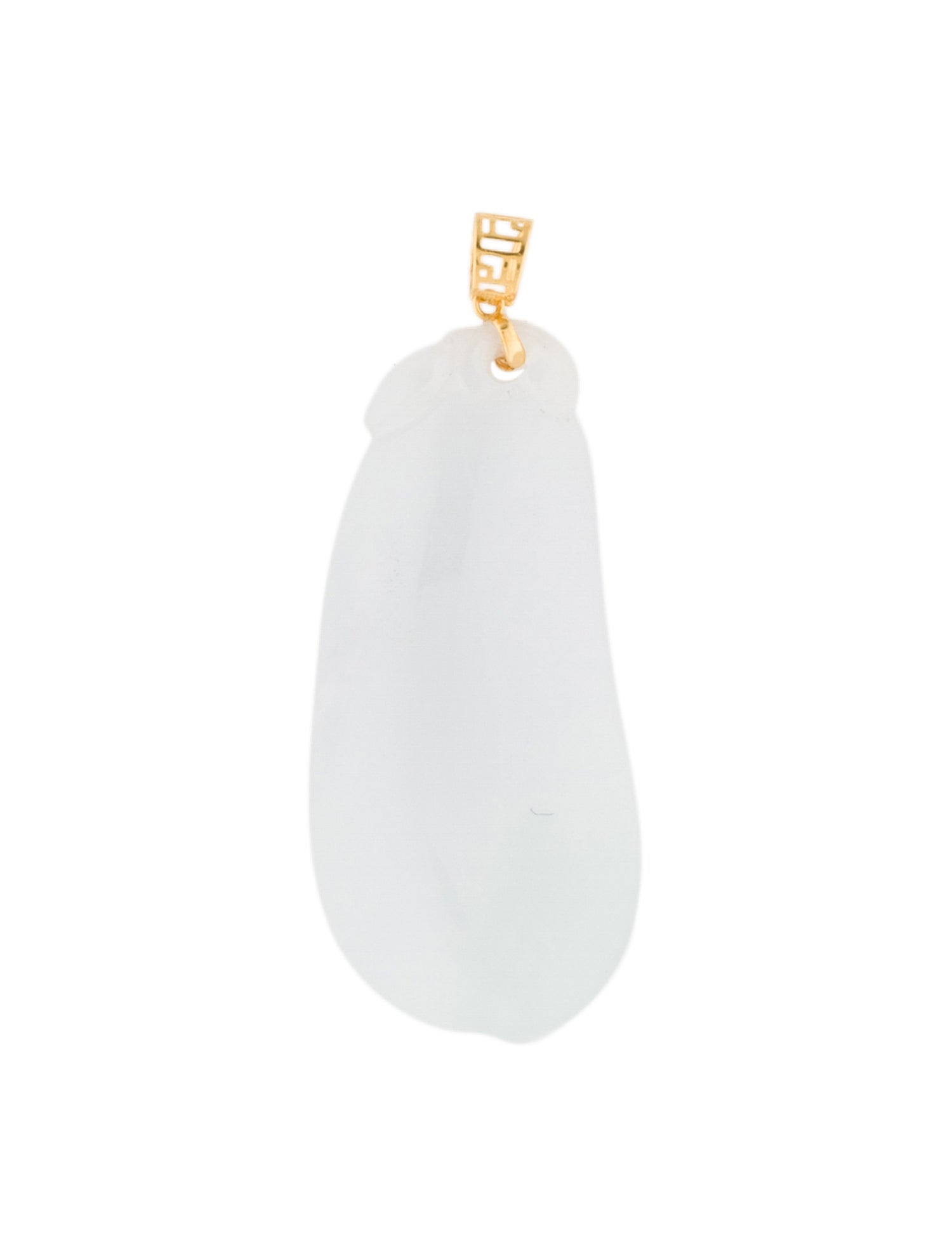 Pendant 18K Jadeite Carved Pendant