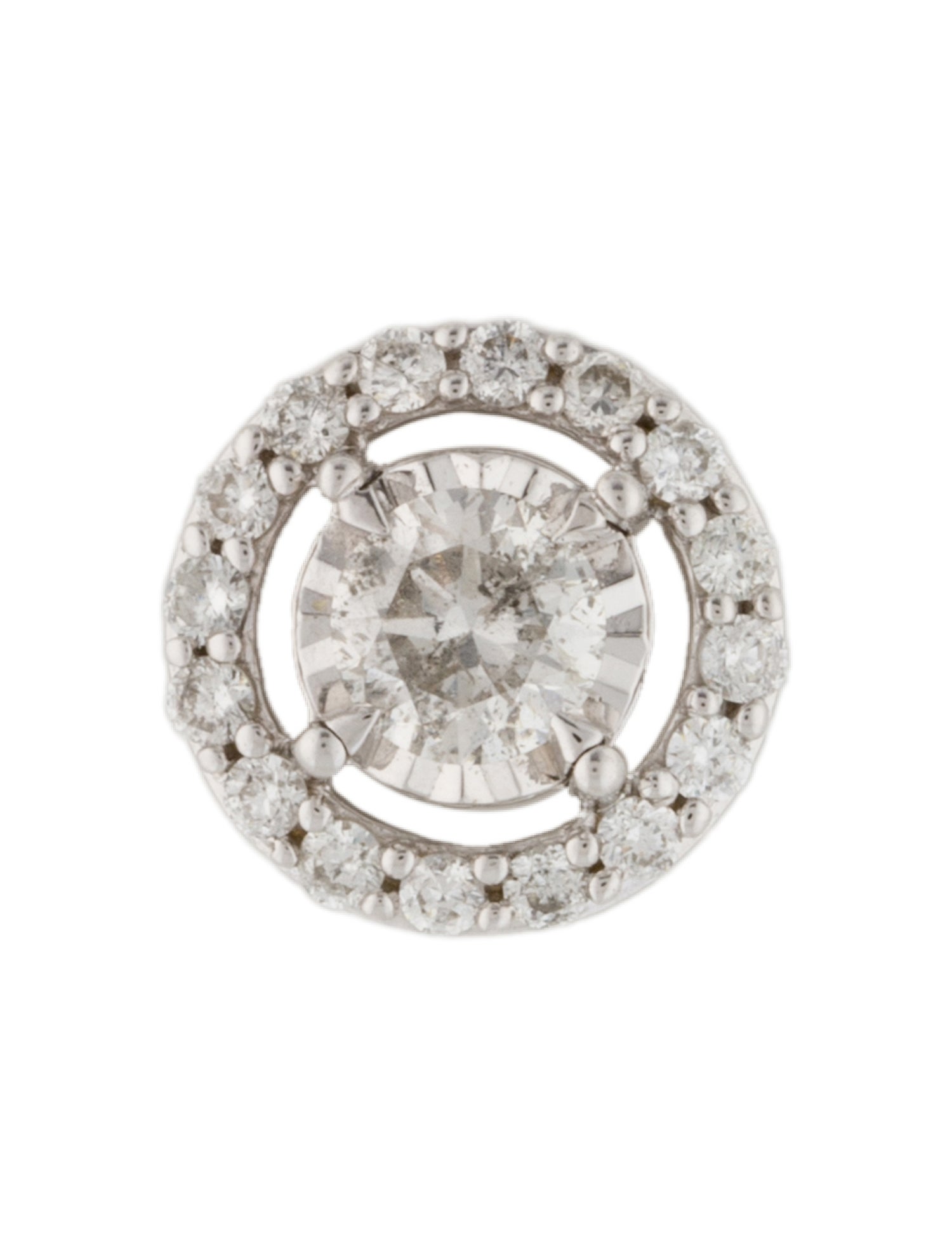 Pendant 14K Diamond Round Pendant