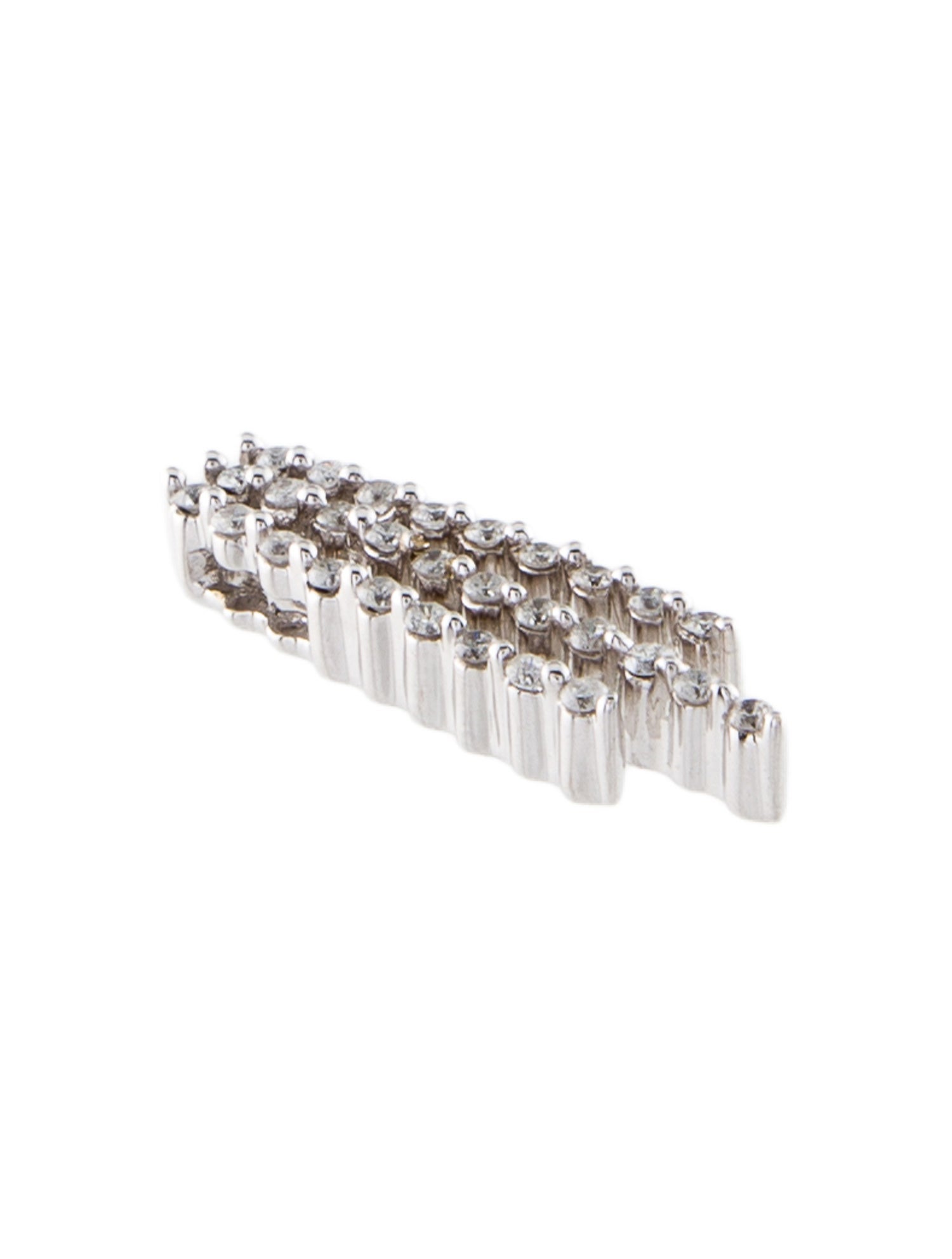 Pendant 14K Diamond 3 Row