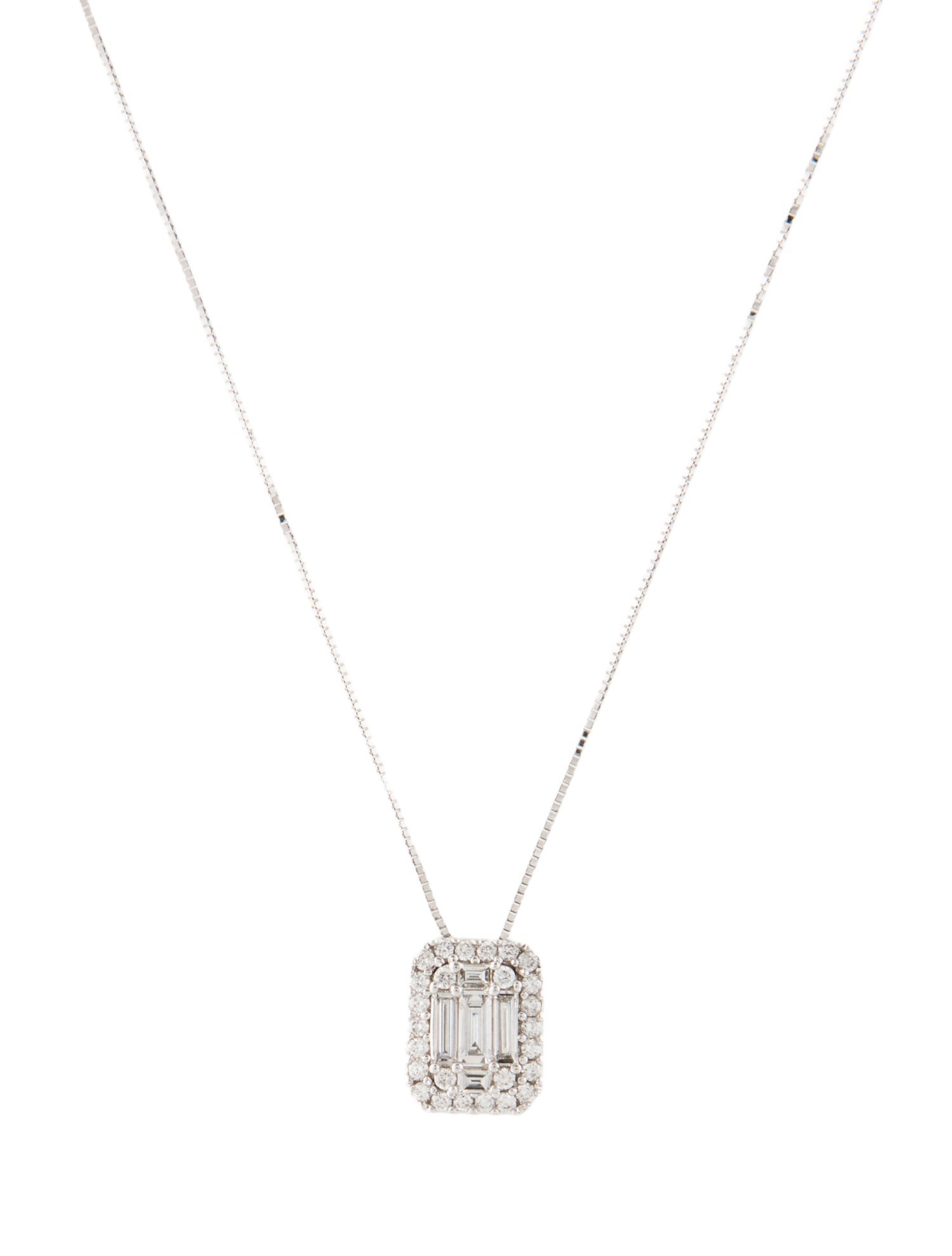 Pendant 14K Diamond Pendant Necklace