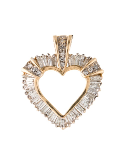 Pendant 14K Diamond Heart Pendant