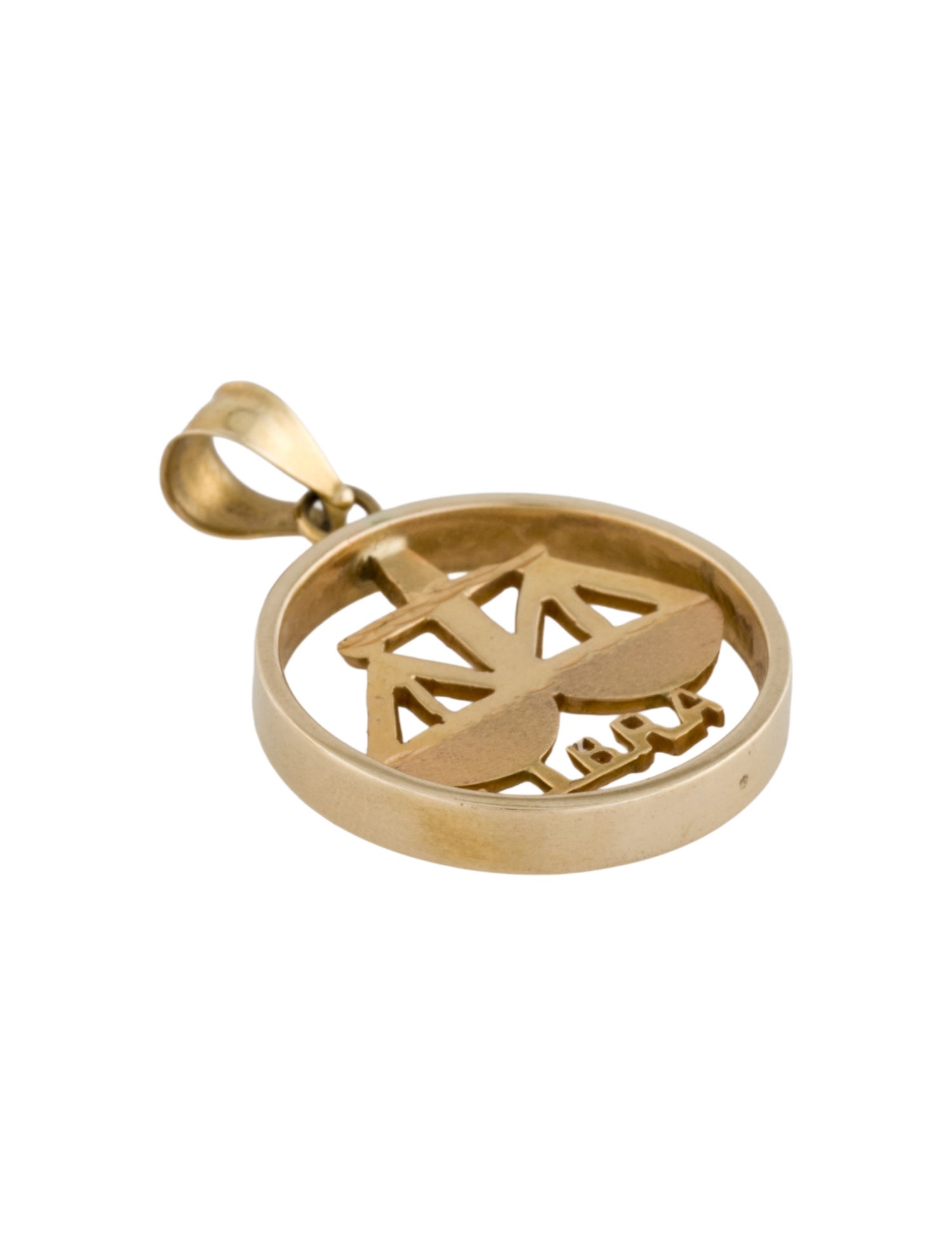 Pendant 14K Libra Pendant